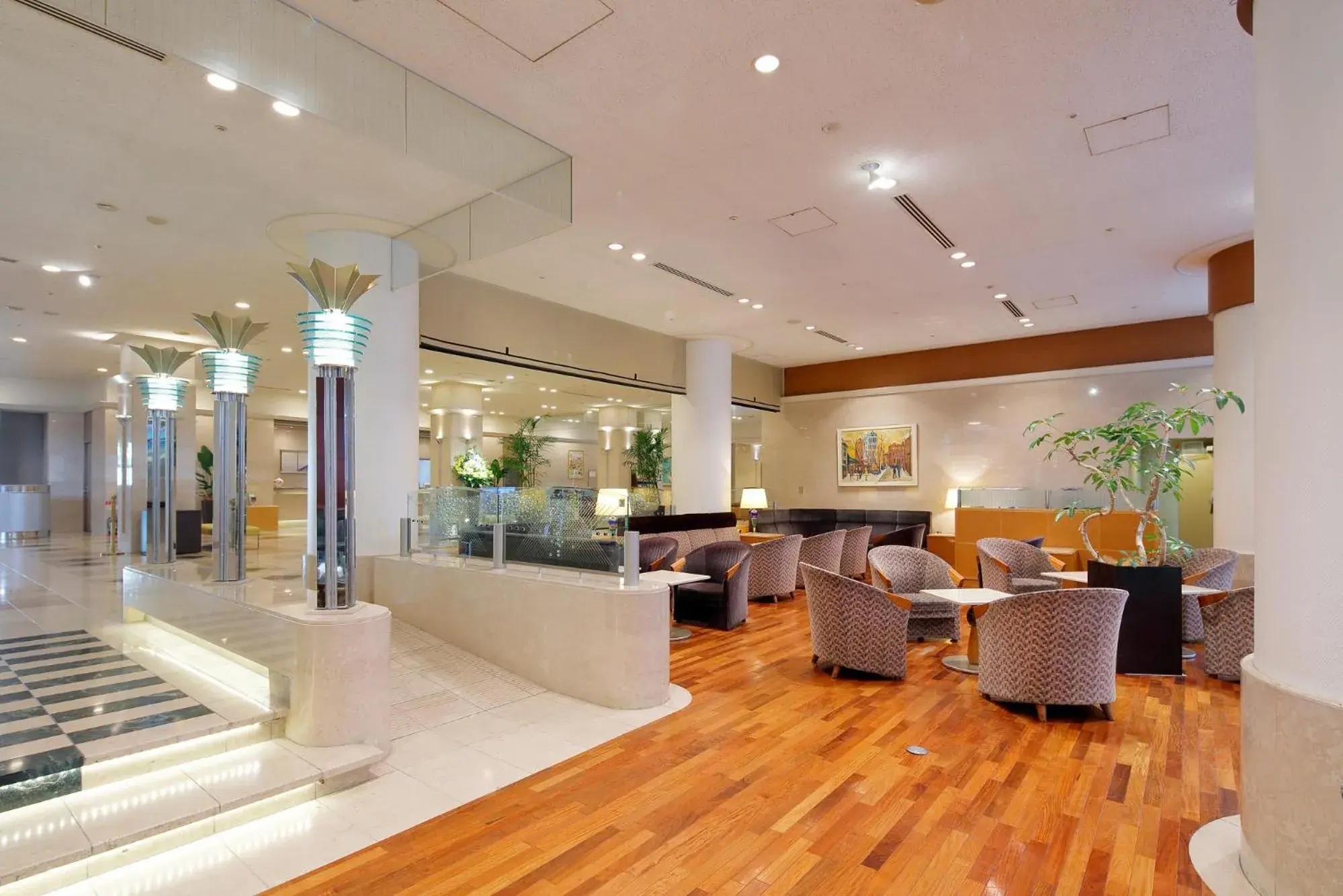 Lobby or reception in Miyako Hotel Amagasaki Lobby or reception in Miyako Hotel Amagasaki