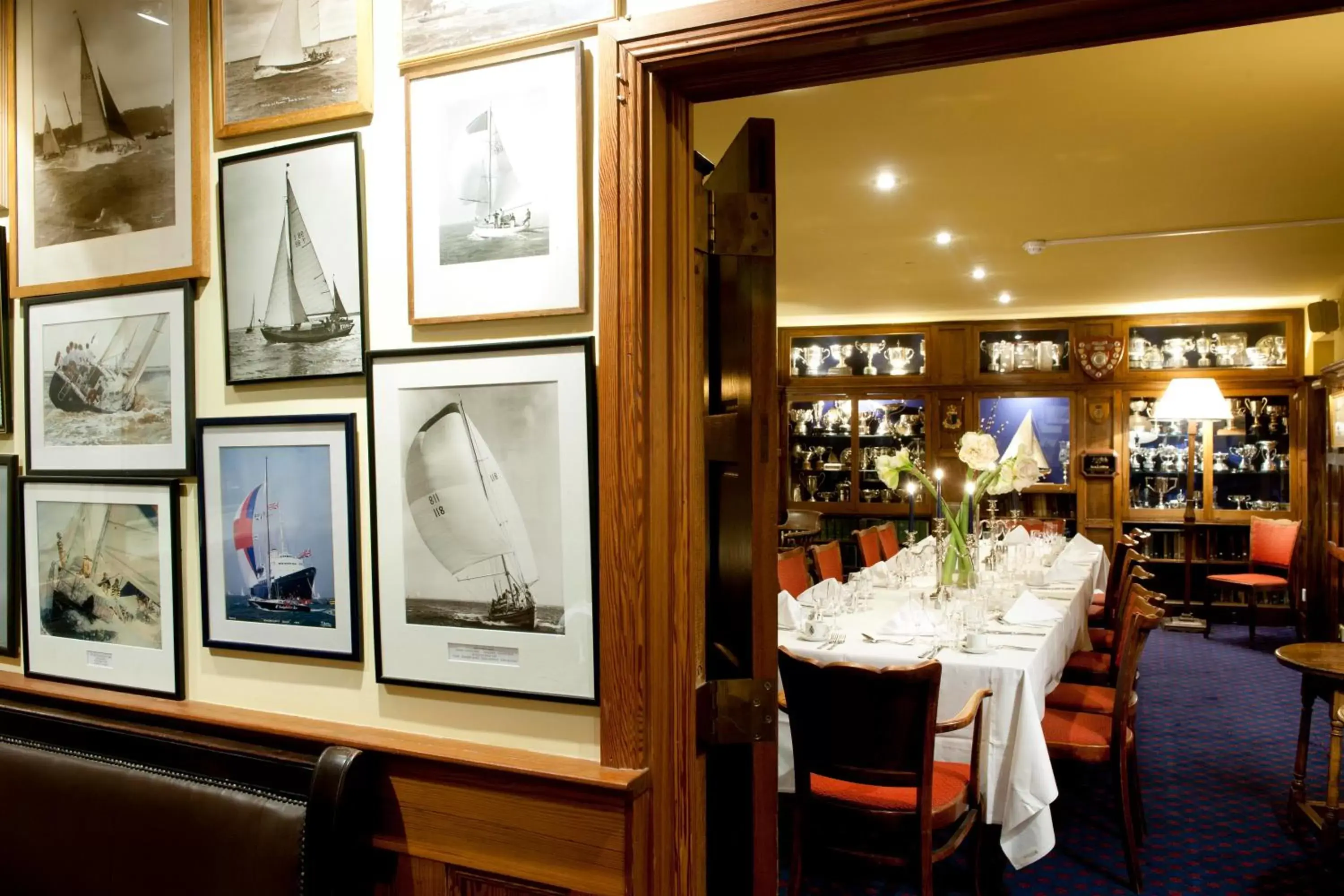 Dining area, Restaurant/Places to Eat in The Royal Burnham Yacht Club