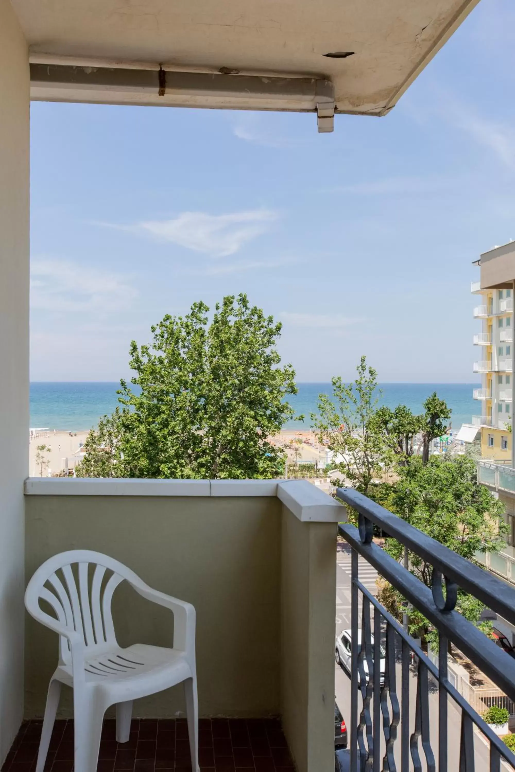 Double or Twin Room with Side Sea View and Balcony in Hotel Christian Ideale Per Famiglie Double or Twin Room with Side Sea View and Balcony in Hotel Christian Ideale Per Famiglie