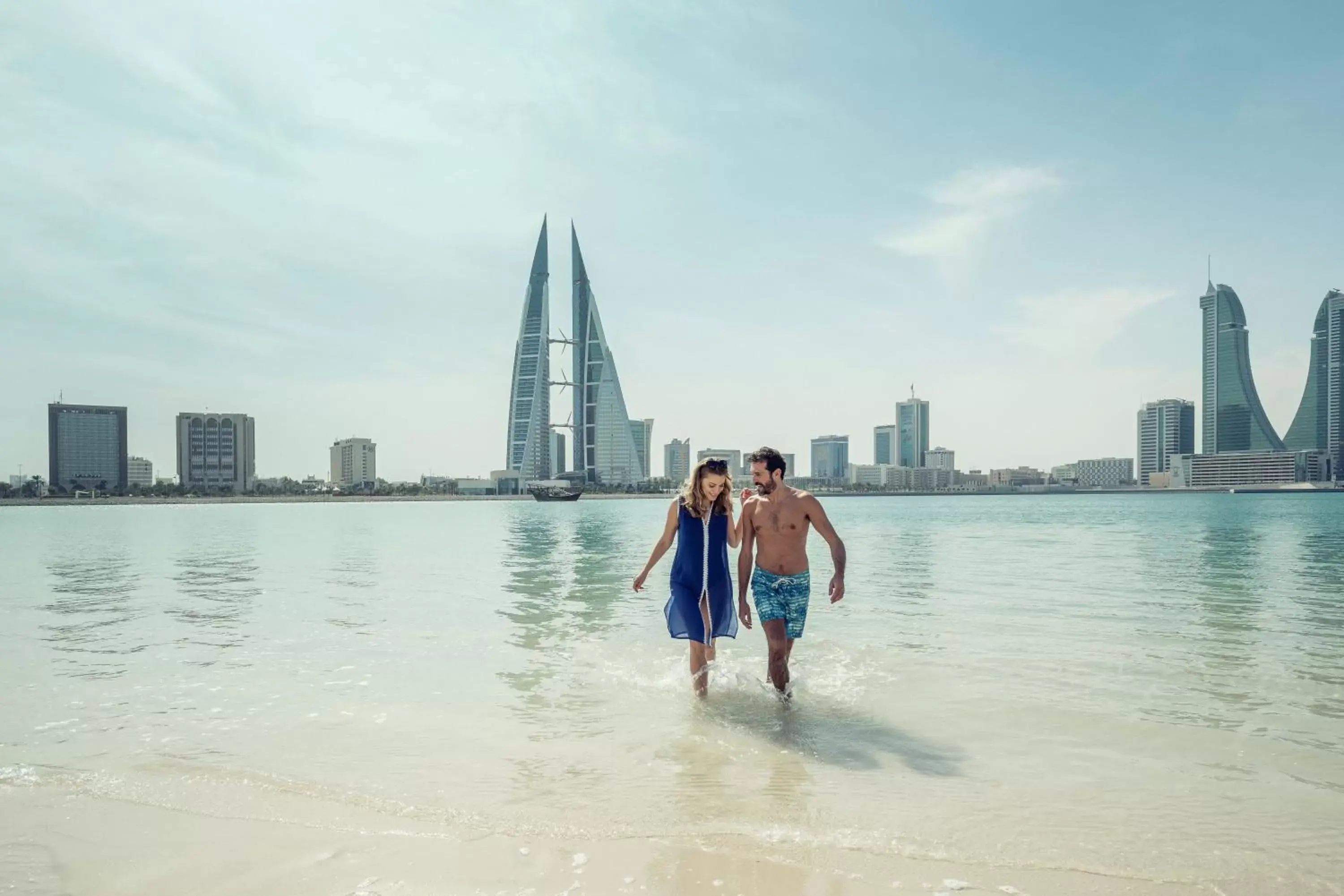 Beach in Four Seasons Hotel Bahrain Bay