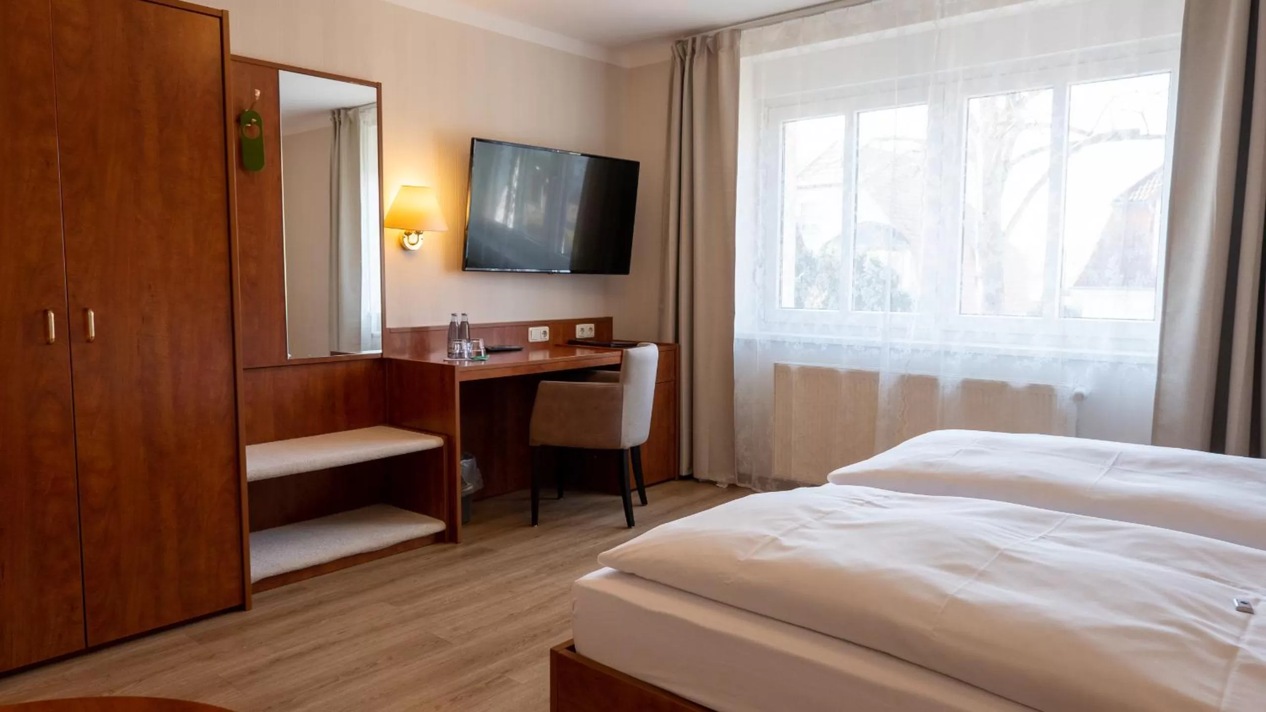 Bed in Hotel Am Uenglinger Tor