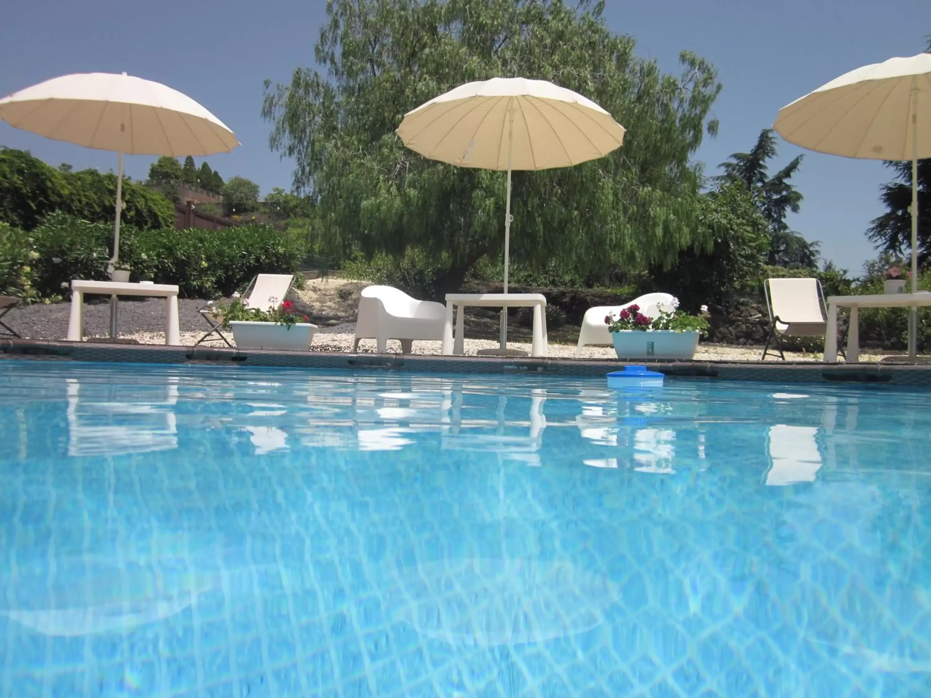 Swimming Pool in B&B BOUTIQUE DI CHARME "ETNA-RELAX-NATURA"