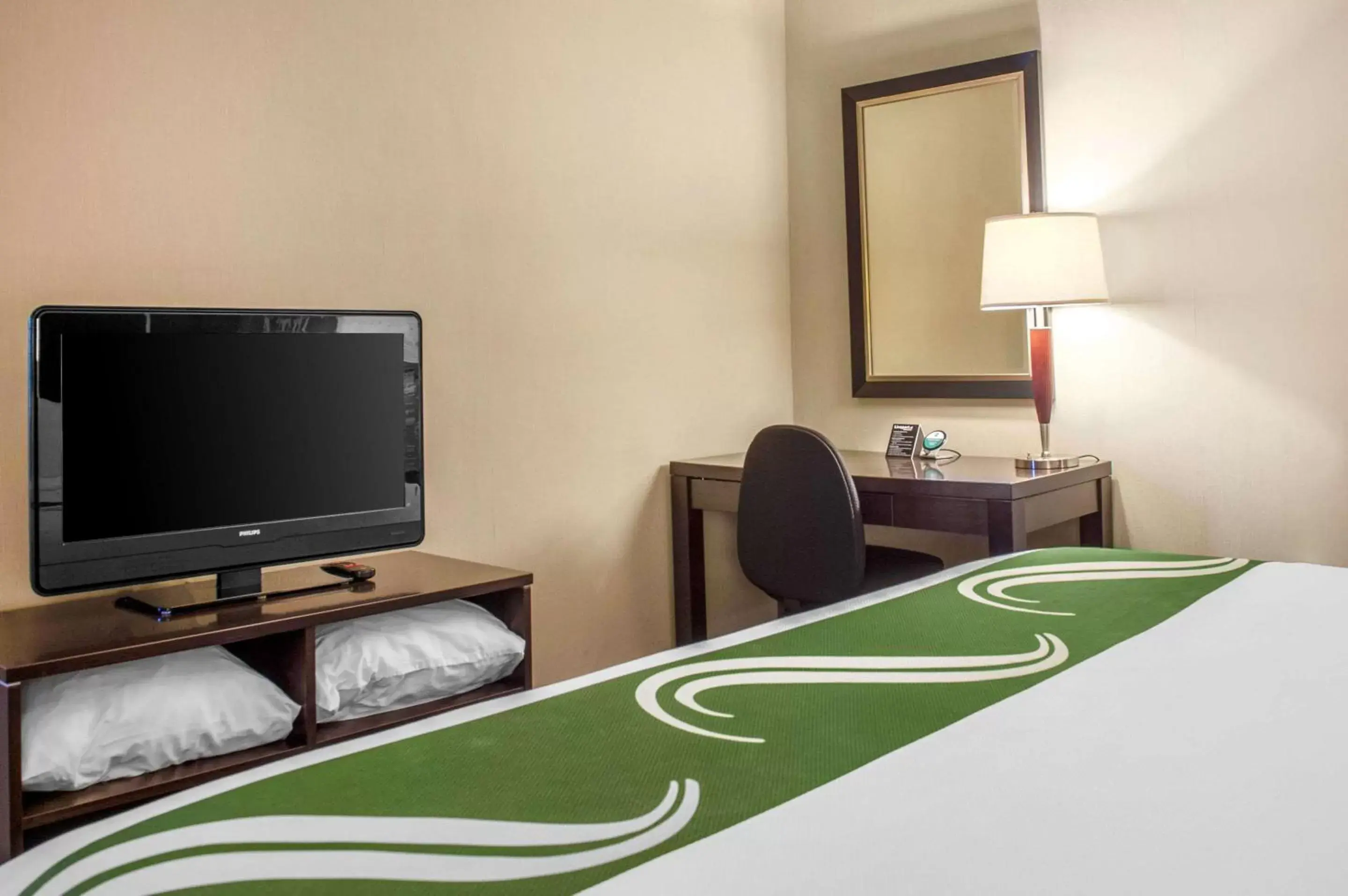 Bedroom, TV/Entertainment Center in Quality Inn & Suites Petawawa