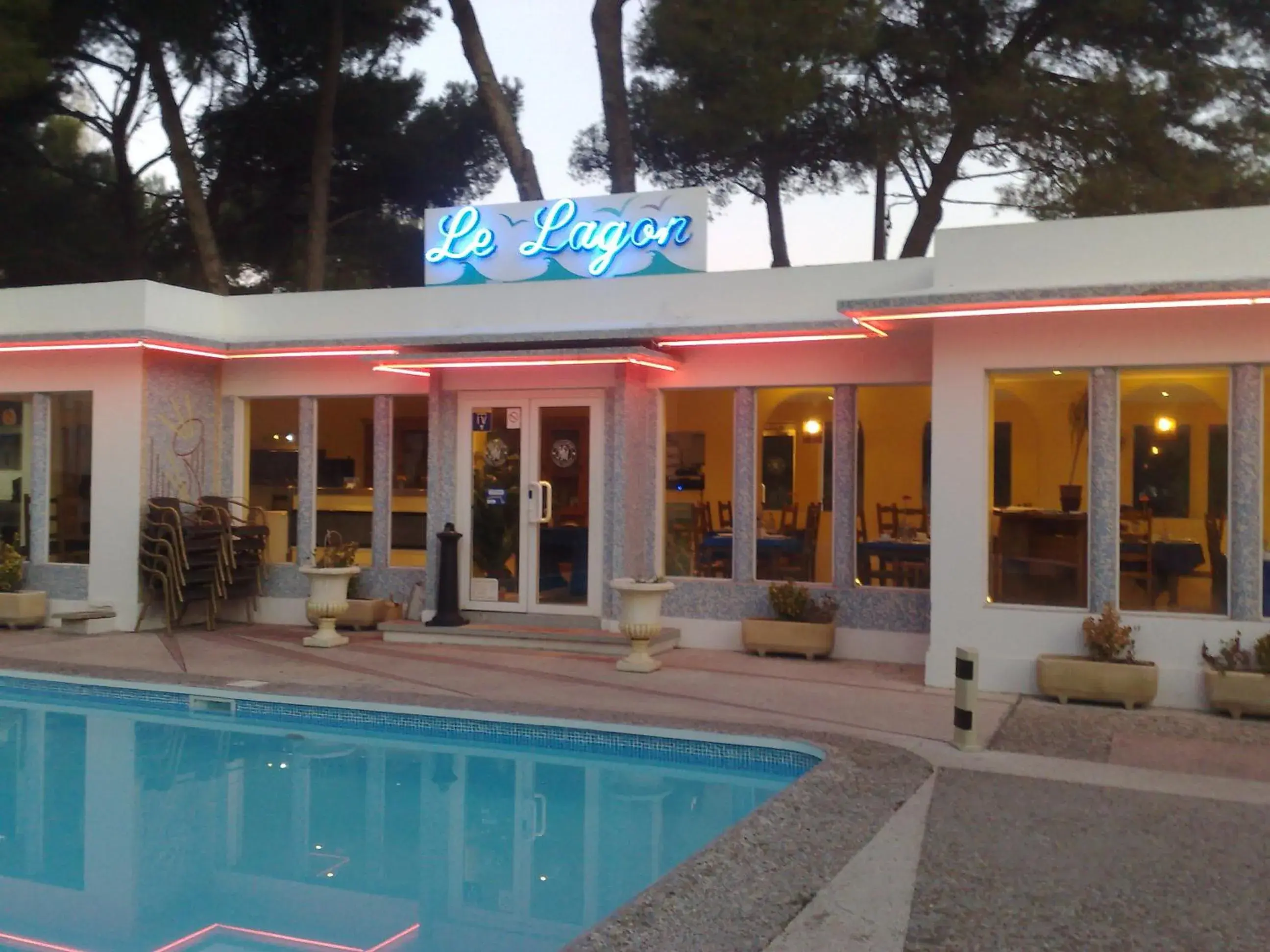 Swimming Pool in Cit'Hotel Le Mirage