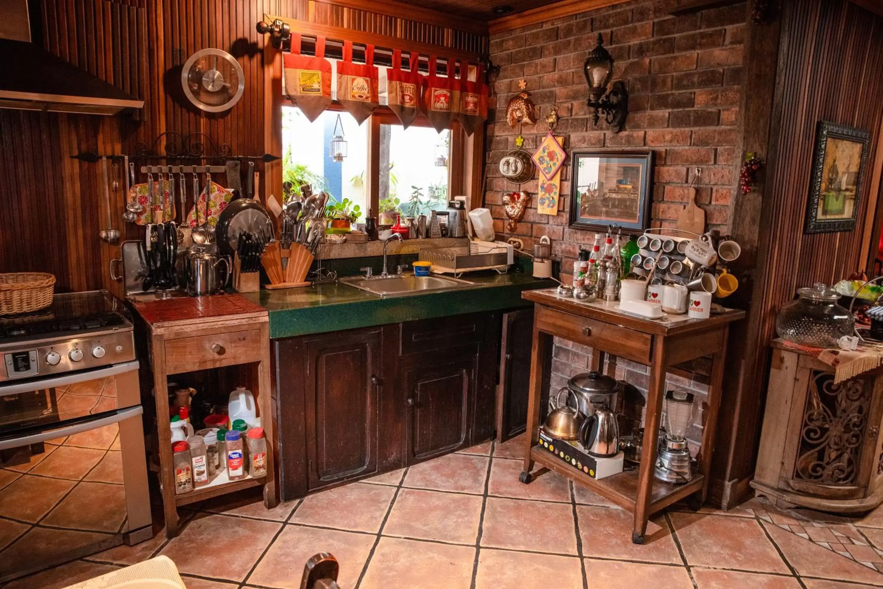 Kitchen/Kitchenette in La Casa de Mamá Coyita