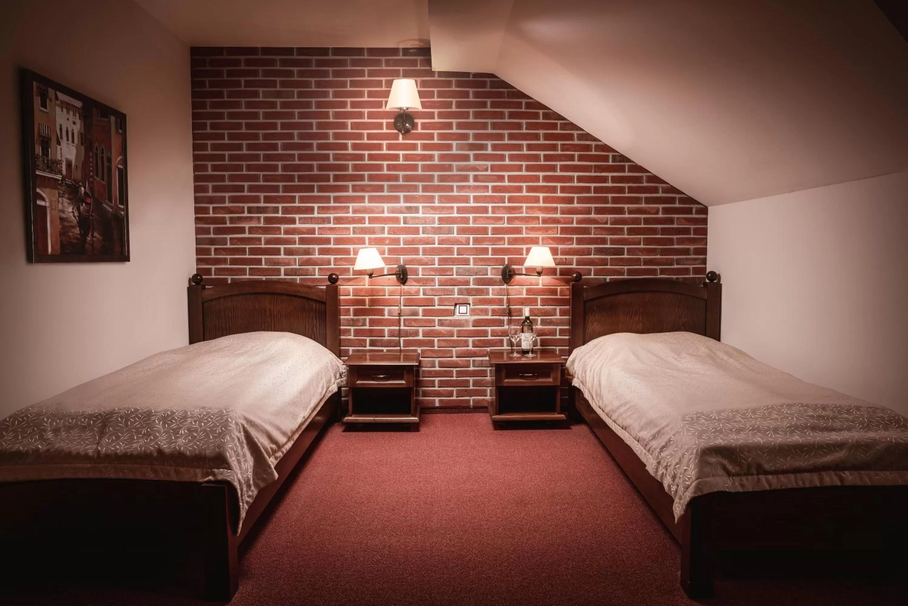 Bedroom, Bed in Wellness Hotel Gondola