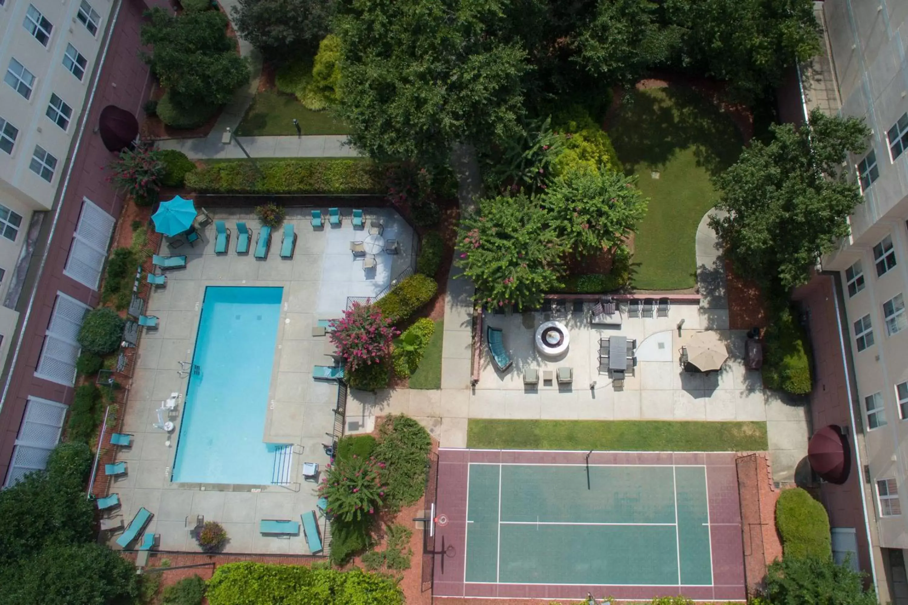 Fitness centre/facilities, Pool View in Residence Inn Atlanta Buckhead/Lenox Park