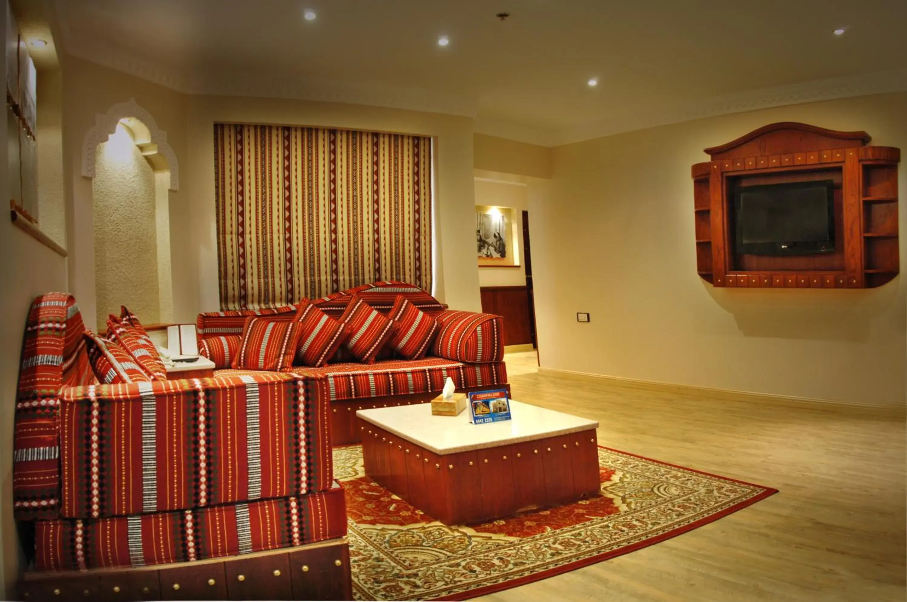 Living room, Seating Area in Al Liwan Suites