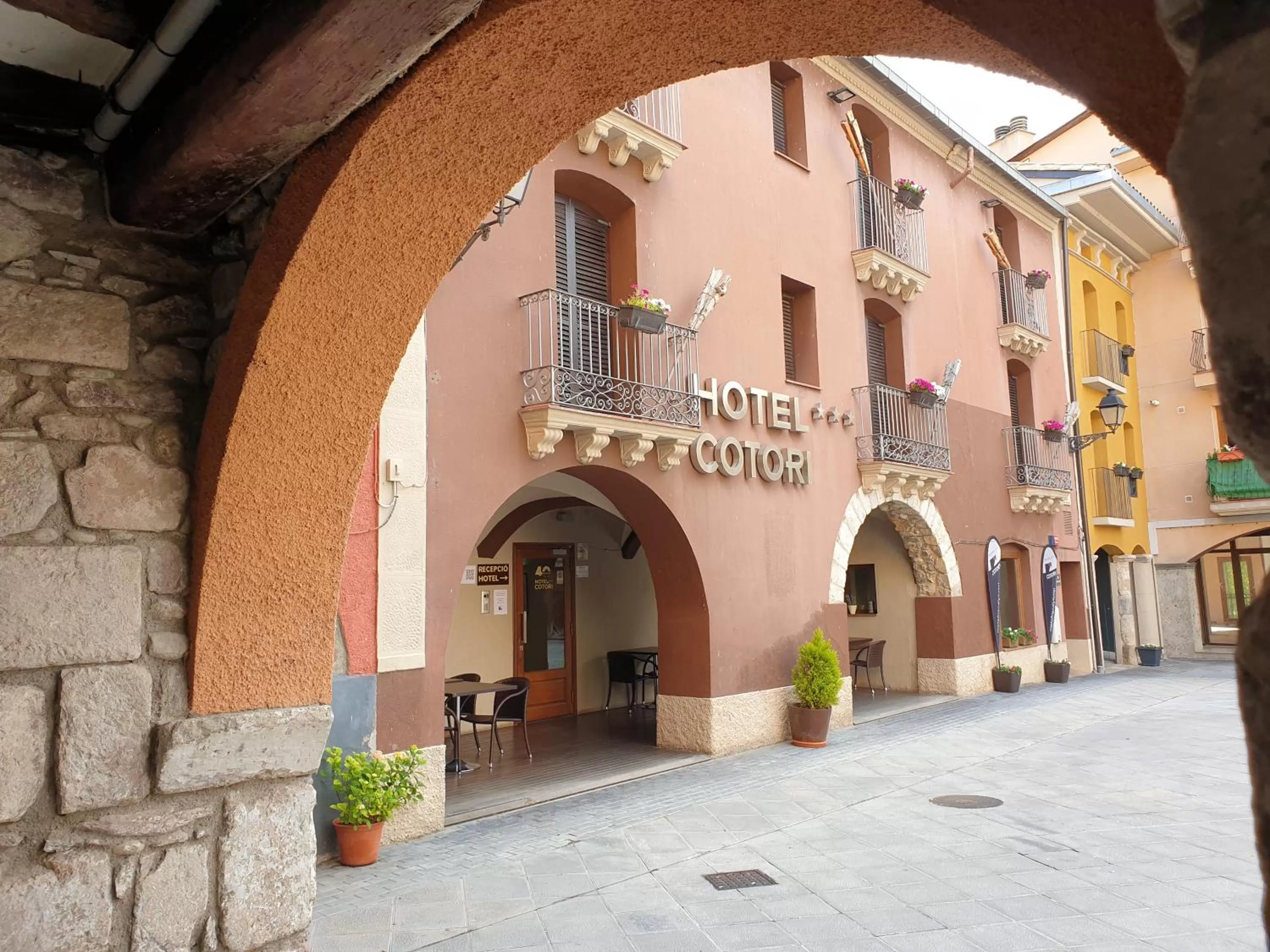 Property building in Hotel Cotori