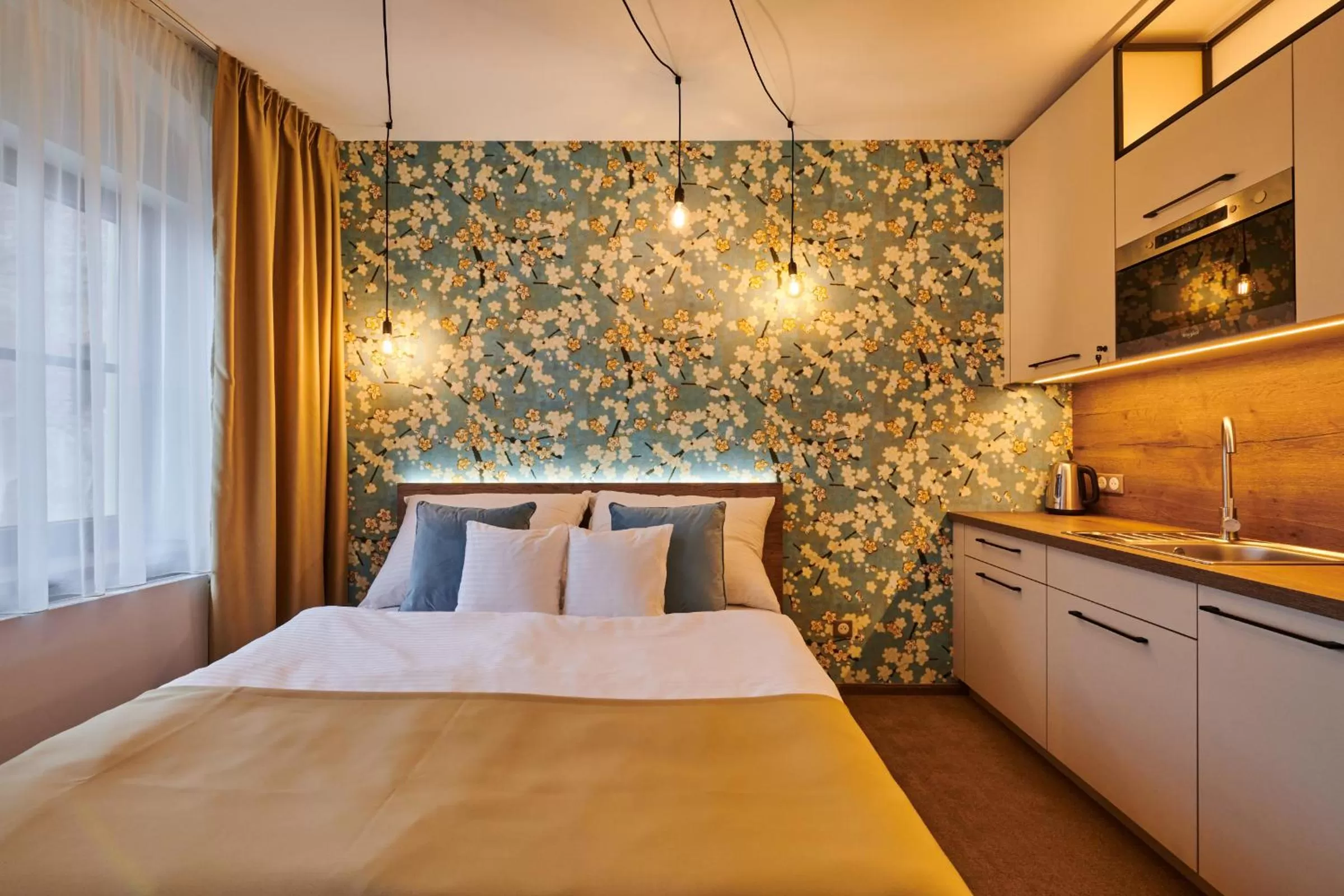 Bed in Hotel Alfréd a Hermína