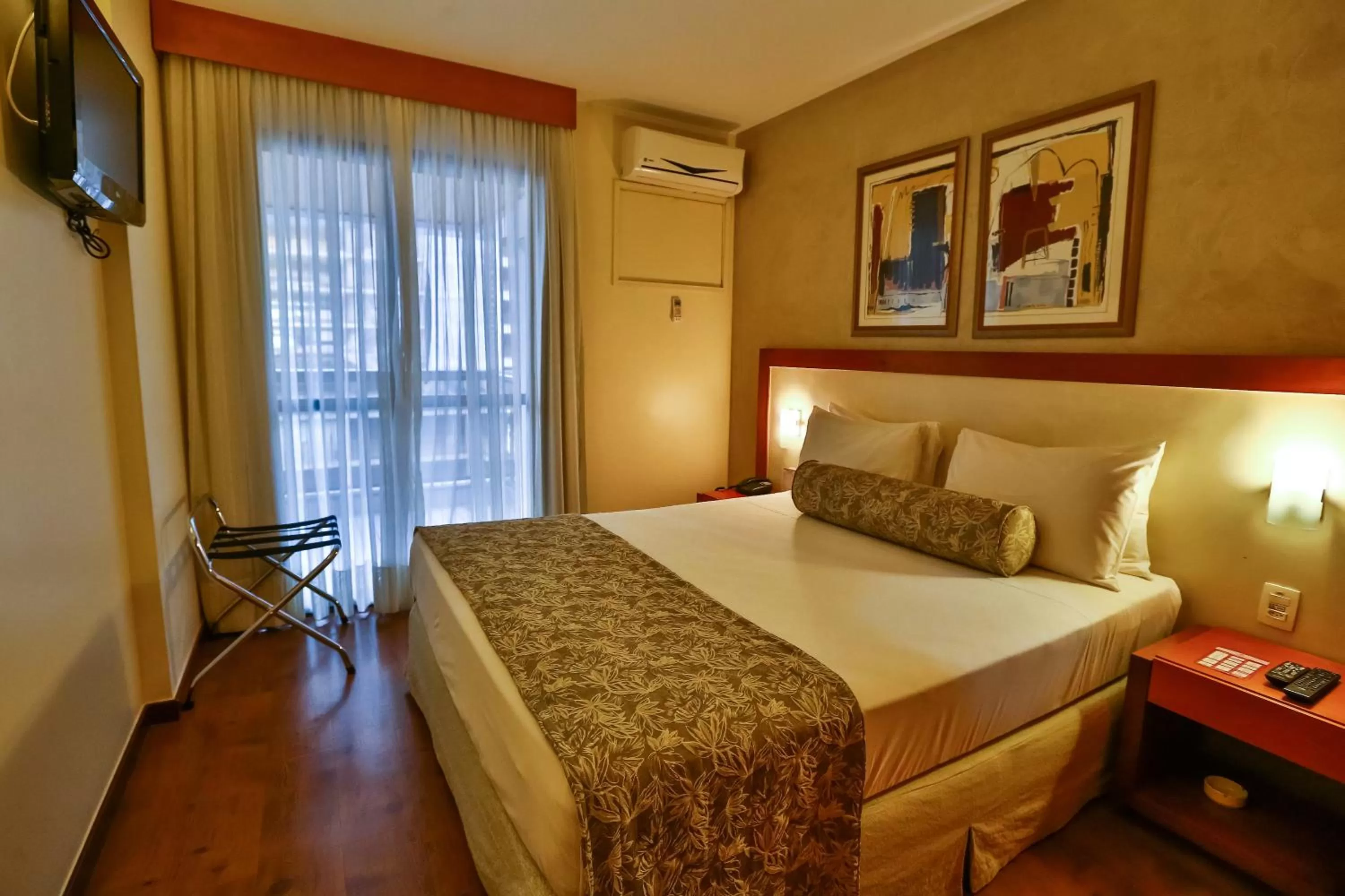 Bed in Metropolitan Hotel Brasília