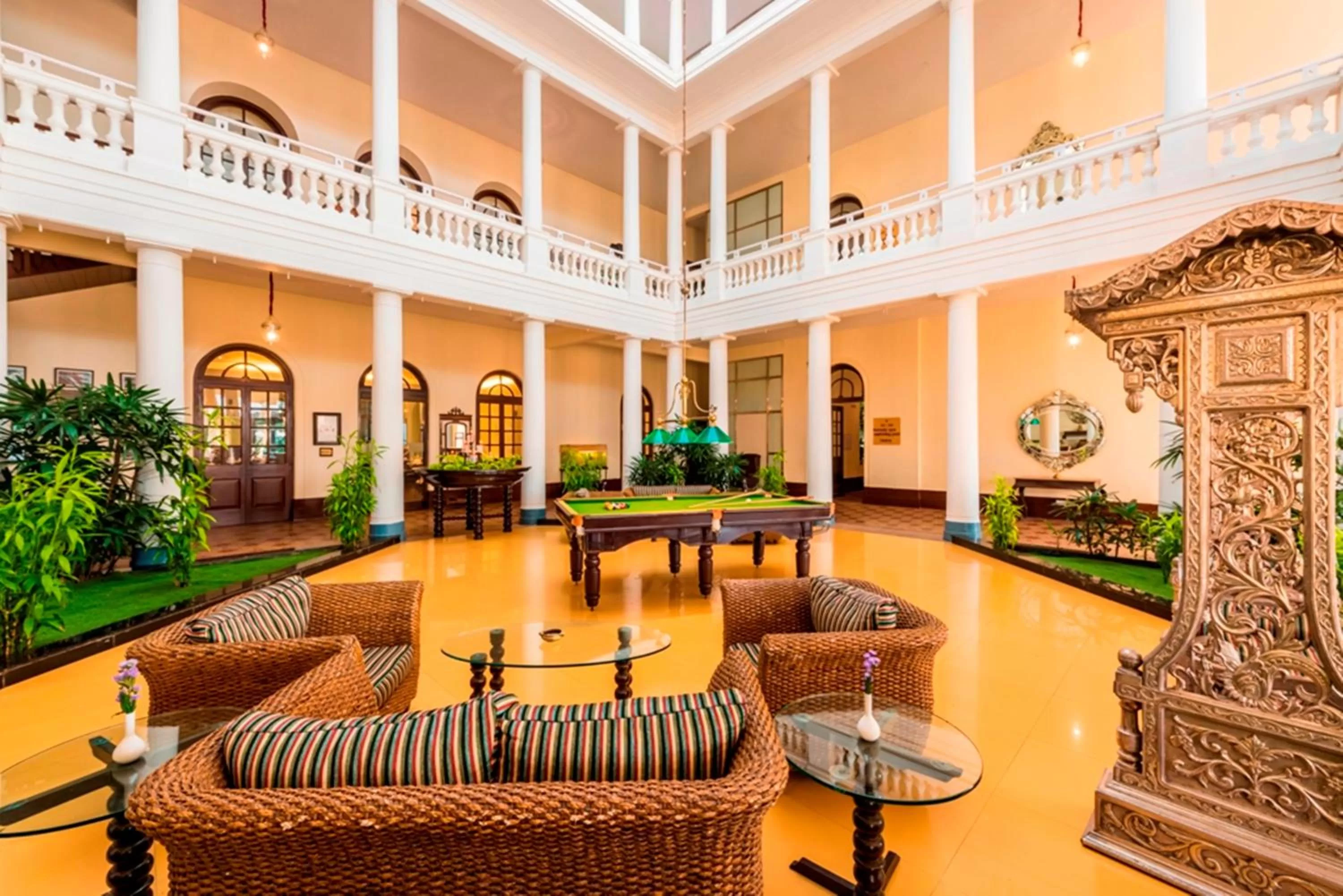 Lobby or reception in Royal Orchid Brindavan Garden Mysore