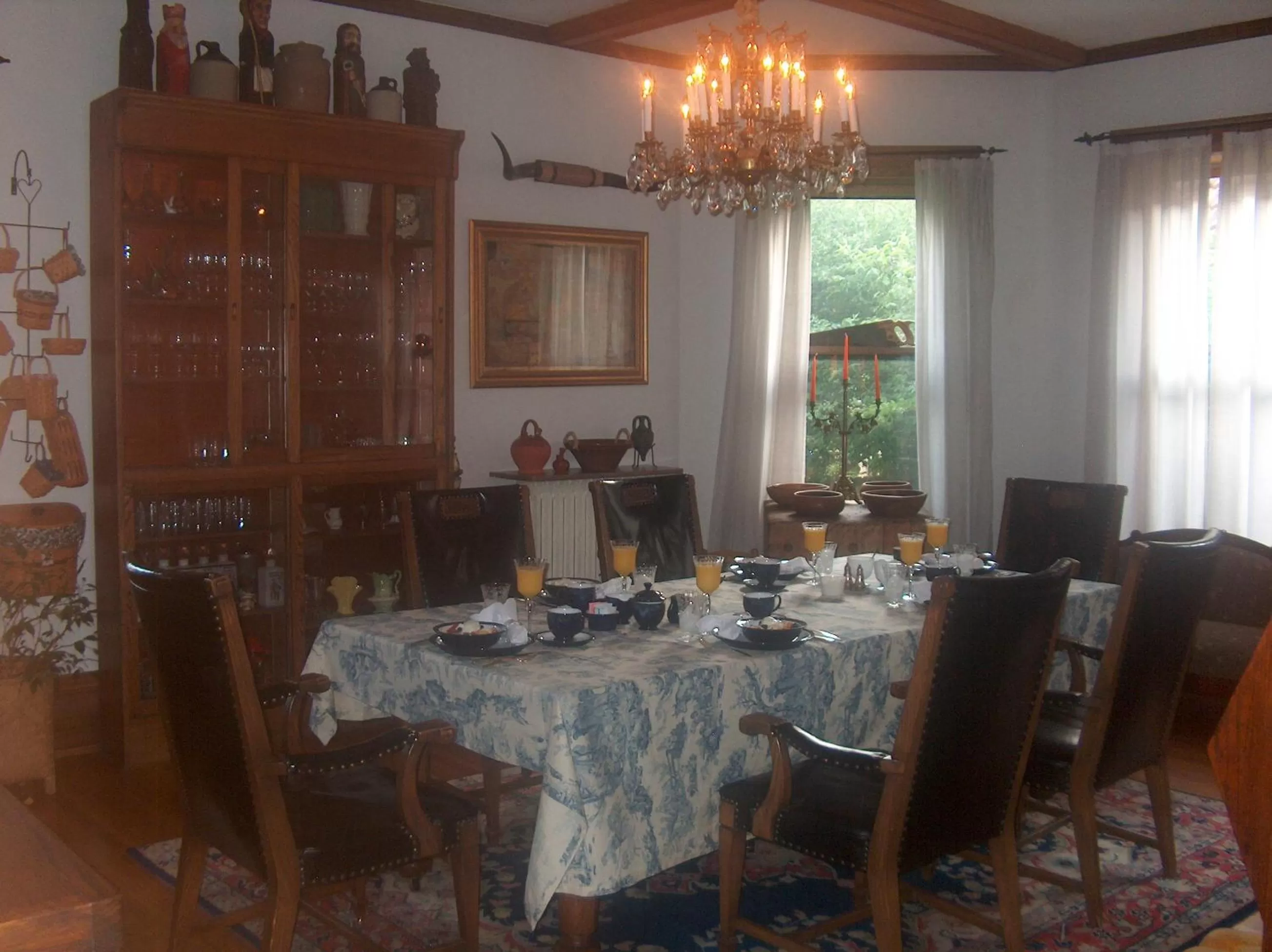 Dining area in Casa Magnolia B & B