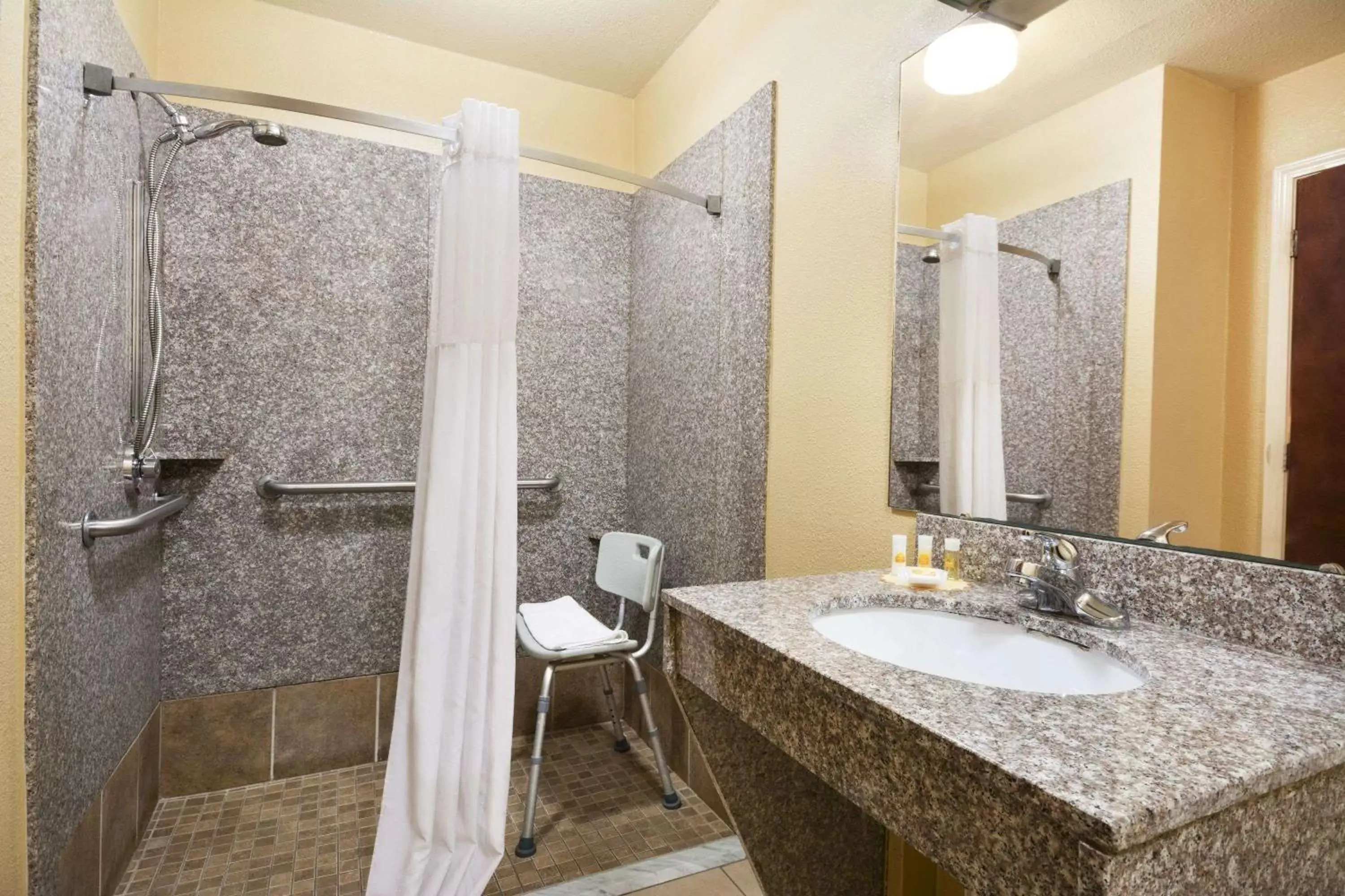 Bathroom in Days Inn by Wyndham Weldon Roanoke Rapids