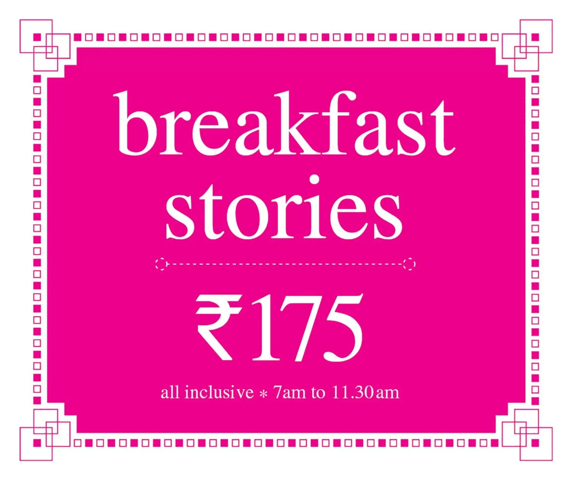 Breakfast in Chitra Katha - A Story Per Stay