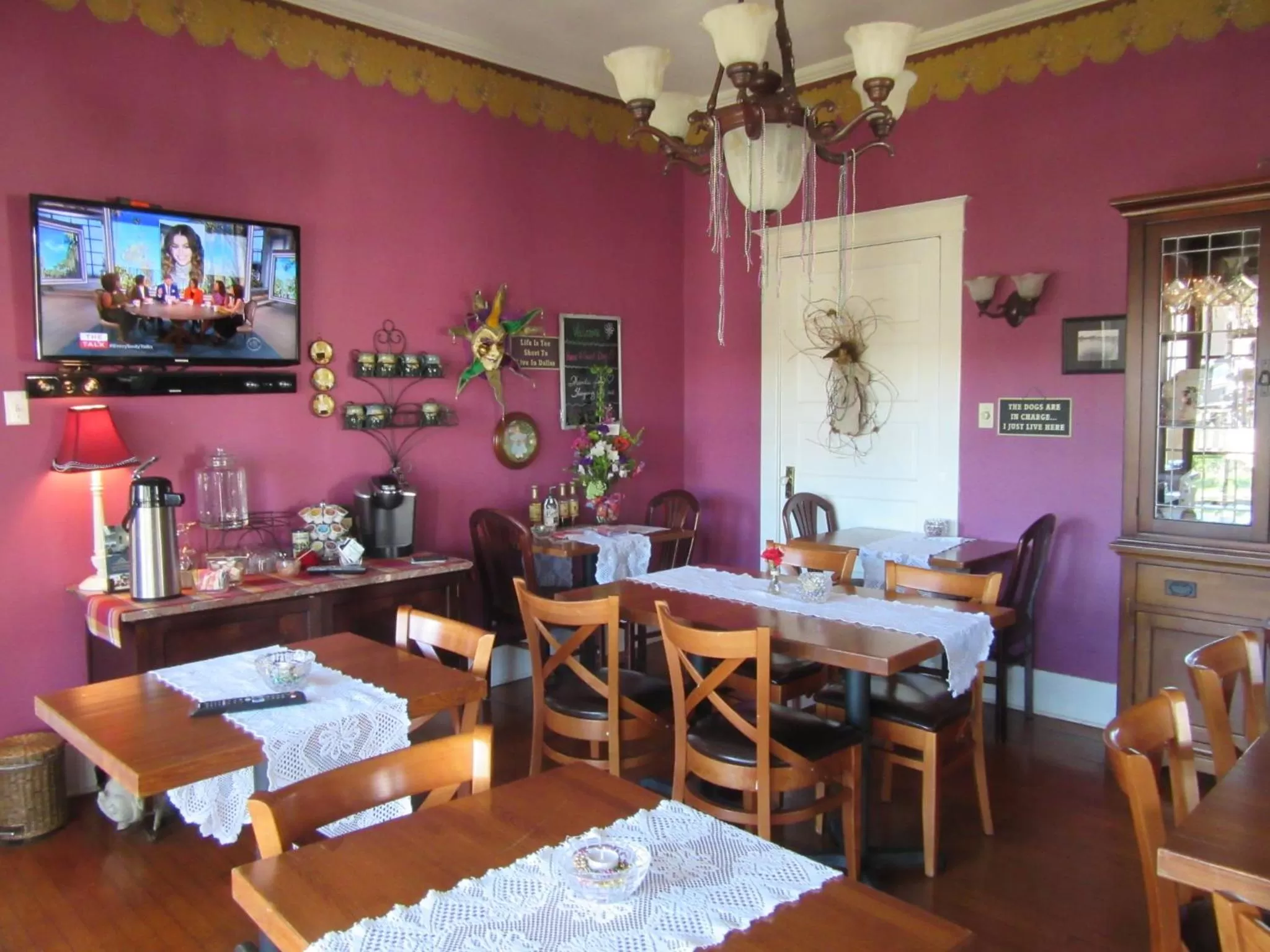 Breakfast in The Carriage House