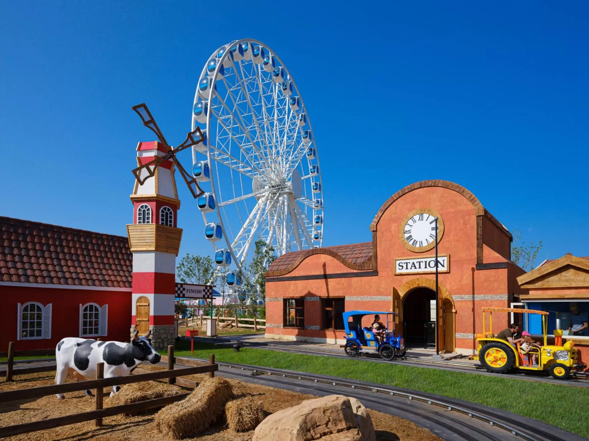 Property building in Rixos Water World Aktau - Theme Park Free Access