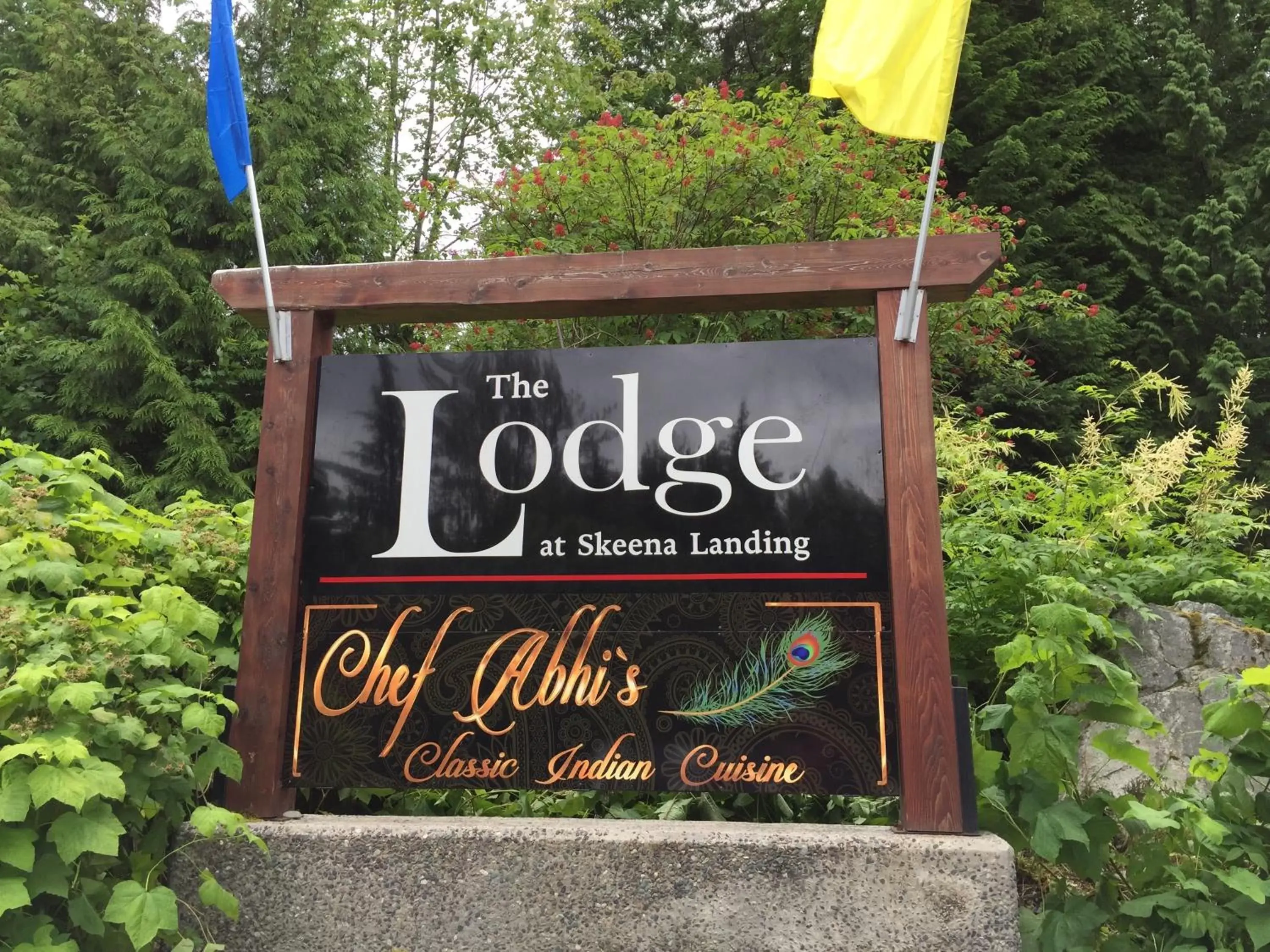 Property Logo/Sign in The Lodge At Skeena Landing