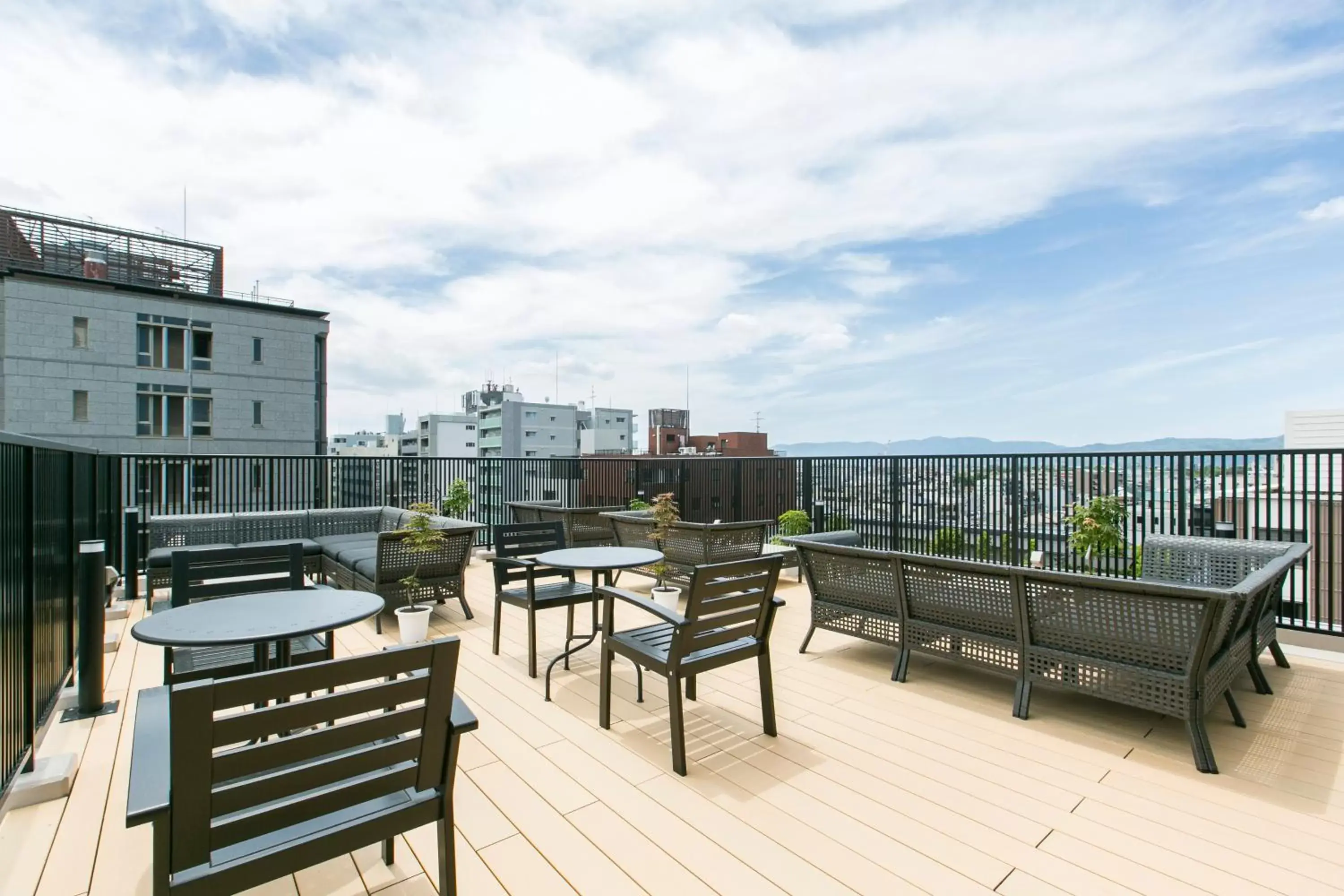 Balcony/Terrace in Hotel Kado Gosho-Minami Kyoto