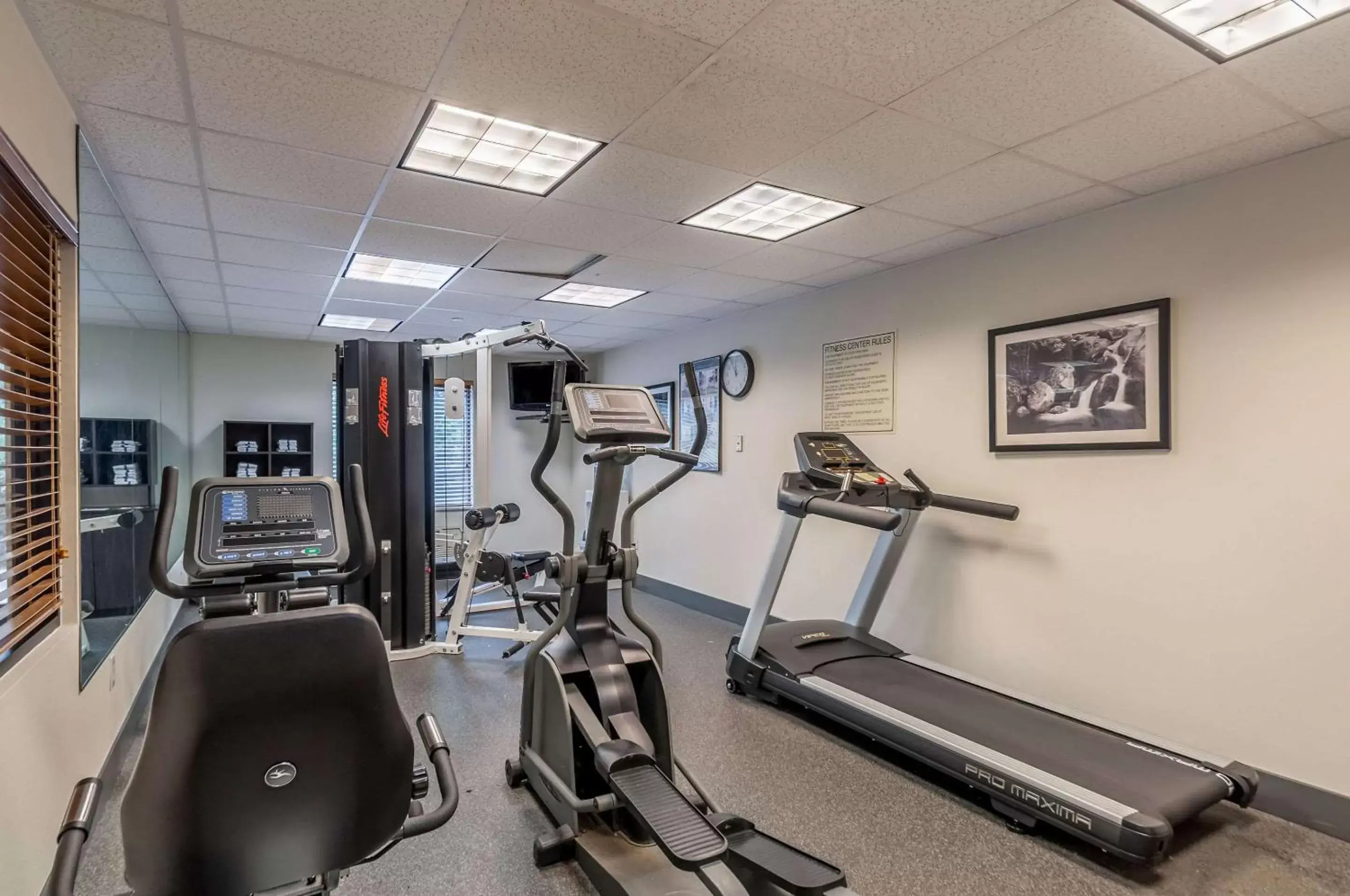 Fitness centre/facilities, Fitness Center/Facilities in Sleep Inn & Suites Harrisonburg near University