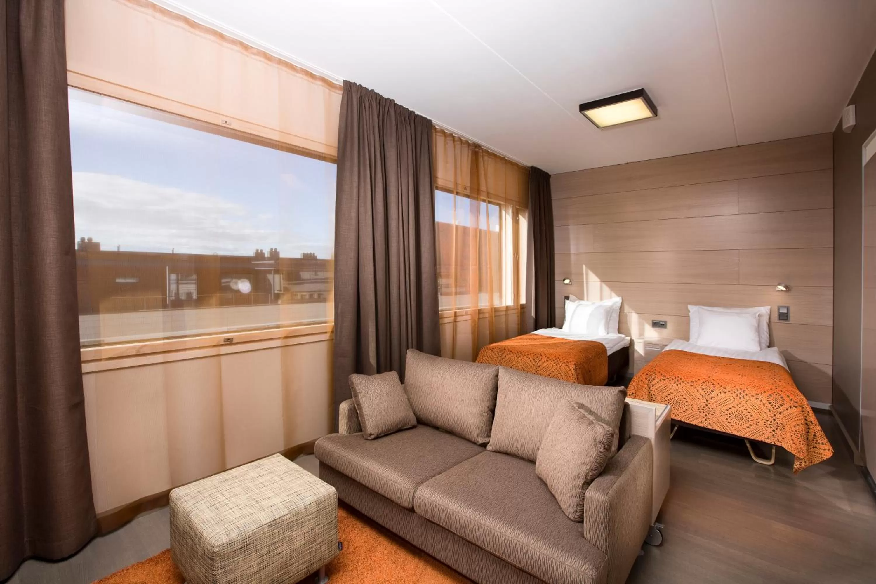 Photo of the whole room, Bed in Original Sokos Hotel Vaakuna Joensuu