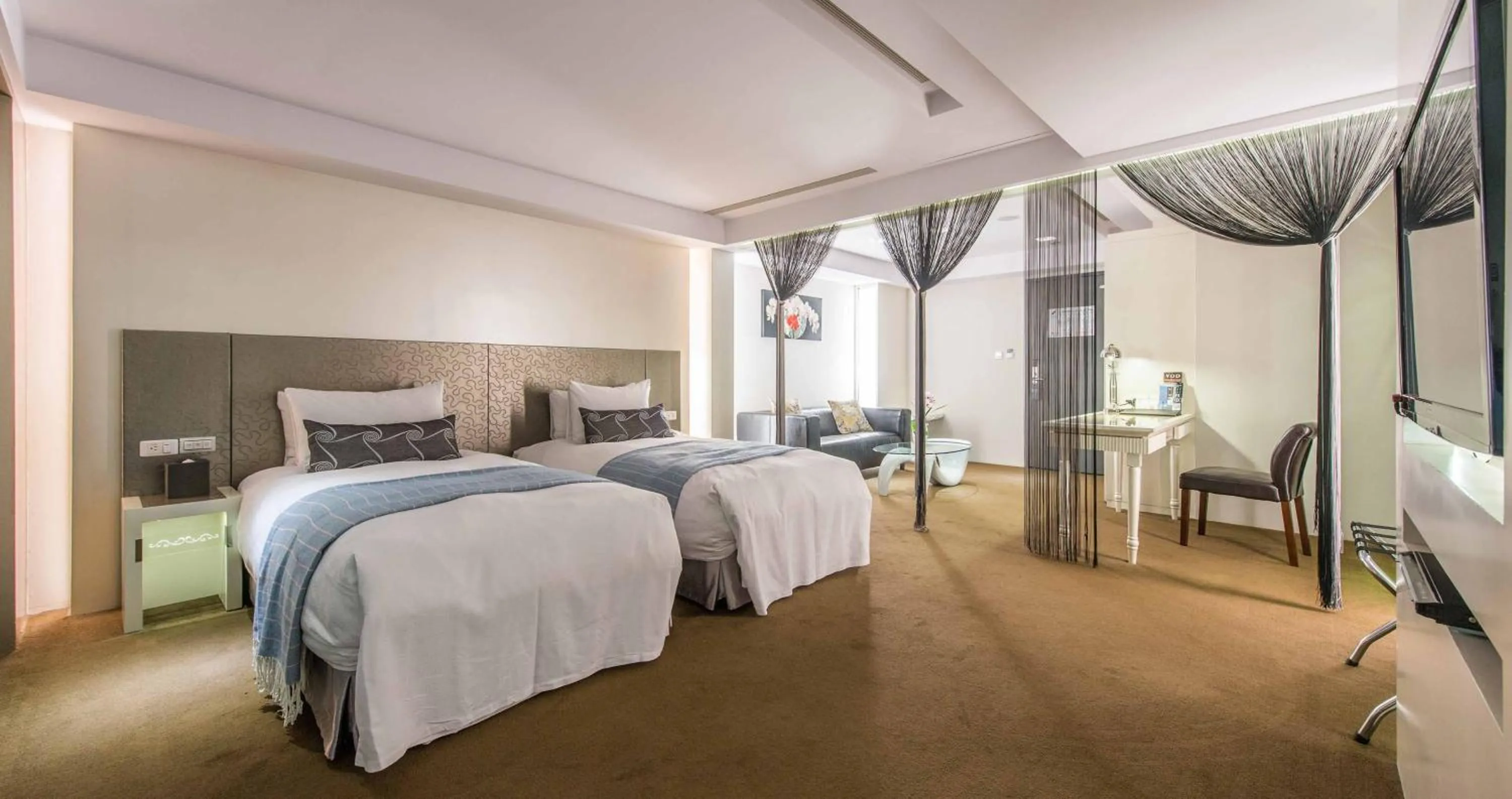 Bedroom, Bed in Forward Hotel Taipei Nangang