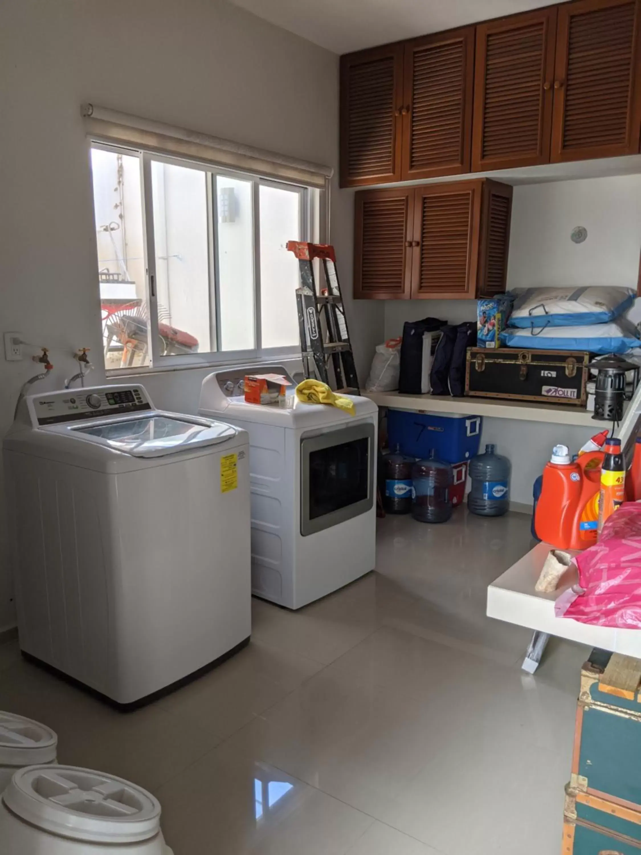 laundry, Kitchen/Kitchenette in Casa Xcanatun