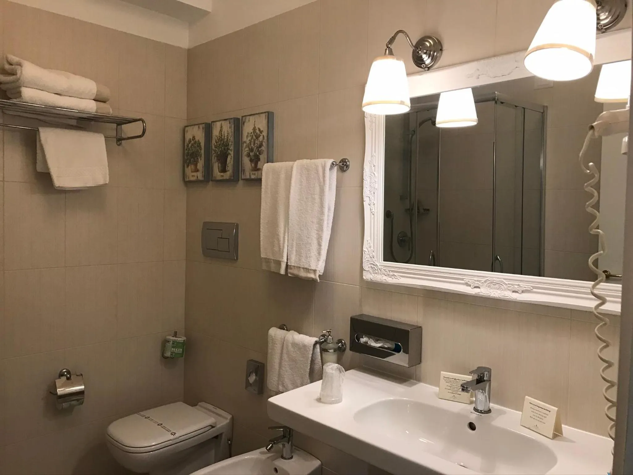 Bathroom in Marina Holiday & Spa