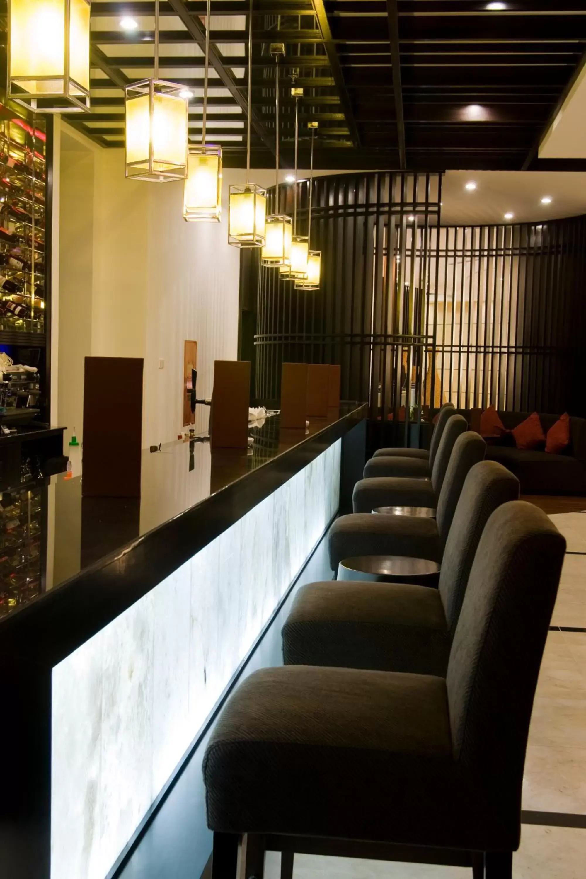 Lounge or bar, Lobby/Reception in Novotel Ha Long Bay Hotel