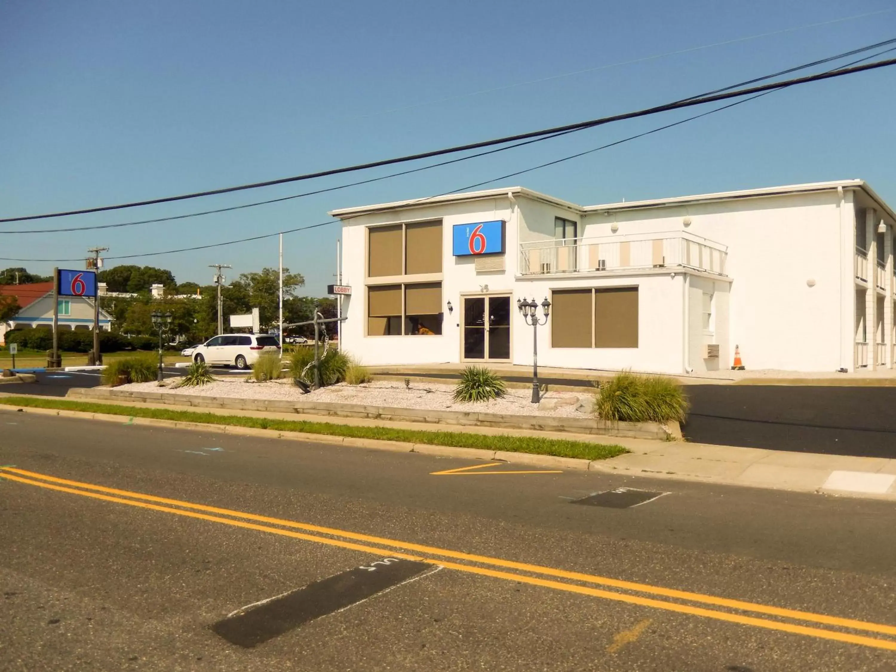 Facade/entrance, Property Building in Motel 6-Somers Point, NJ - Ocean City - Wild Wood Beach