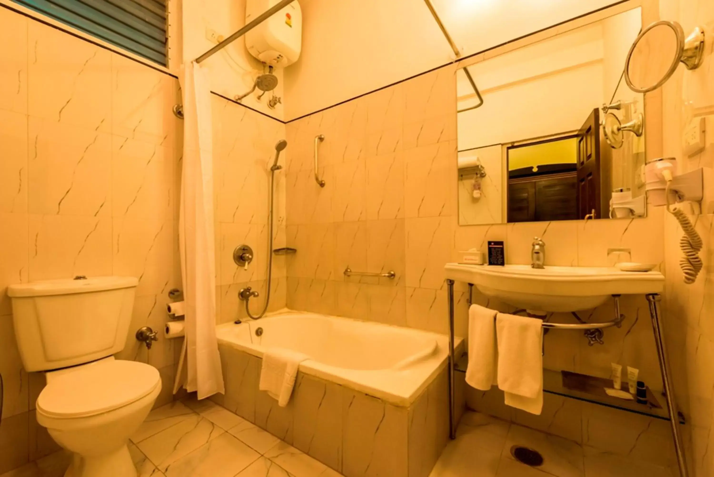 Bathroom in Royal Orchid Metropole Mysore