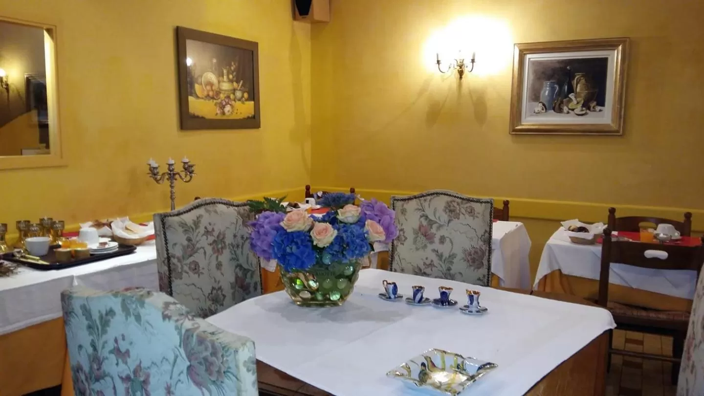 Dining area in Hôtel Saint Vincent