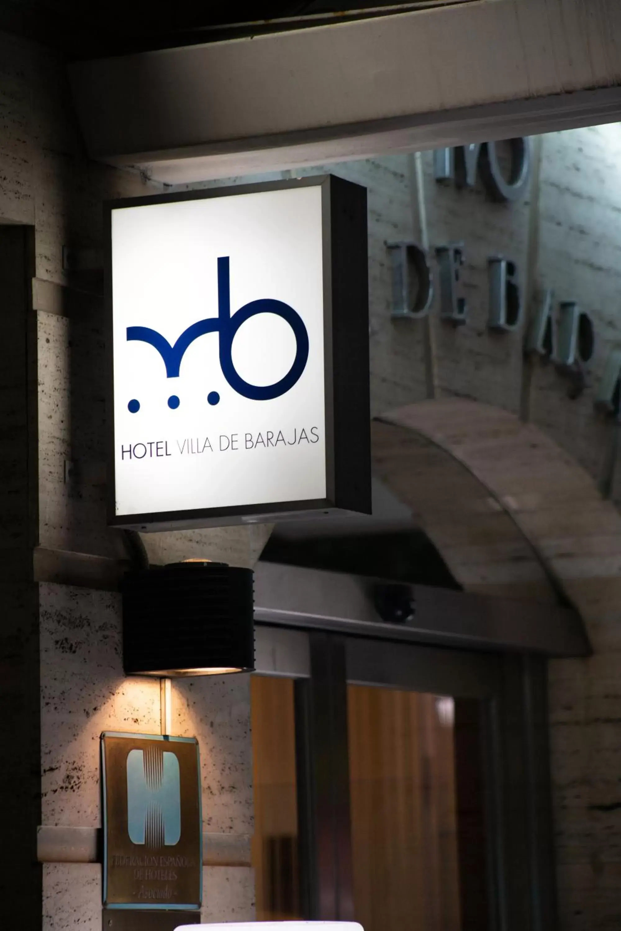 Property building, Property Logo/Sign in Hotel Villa de Barajas