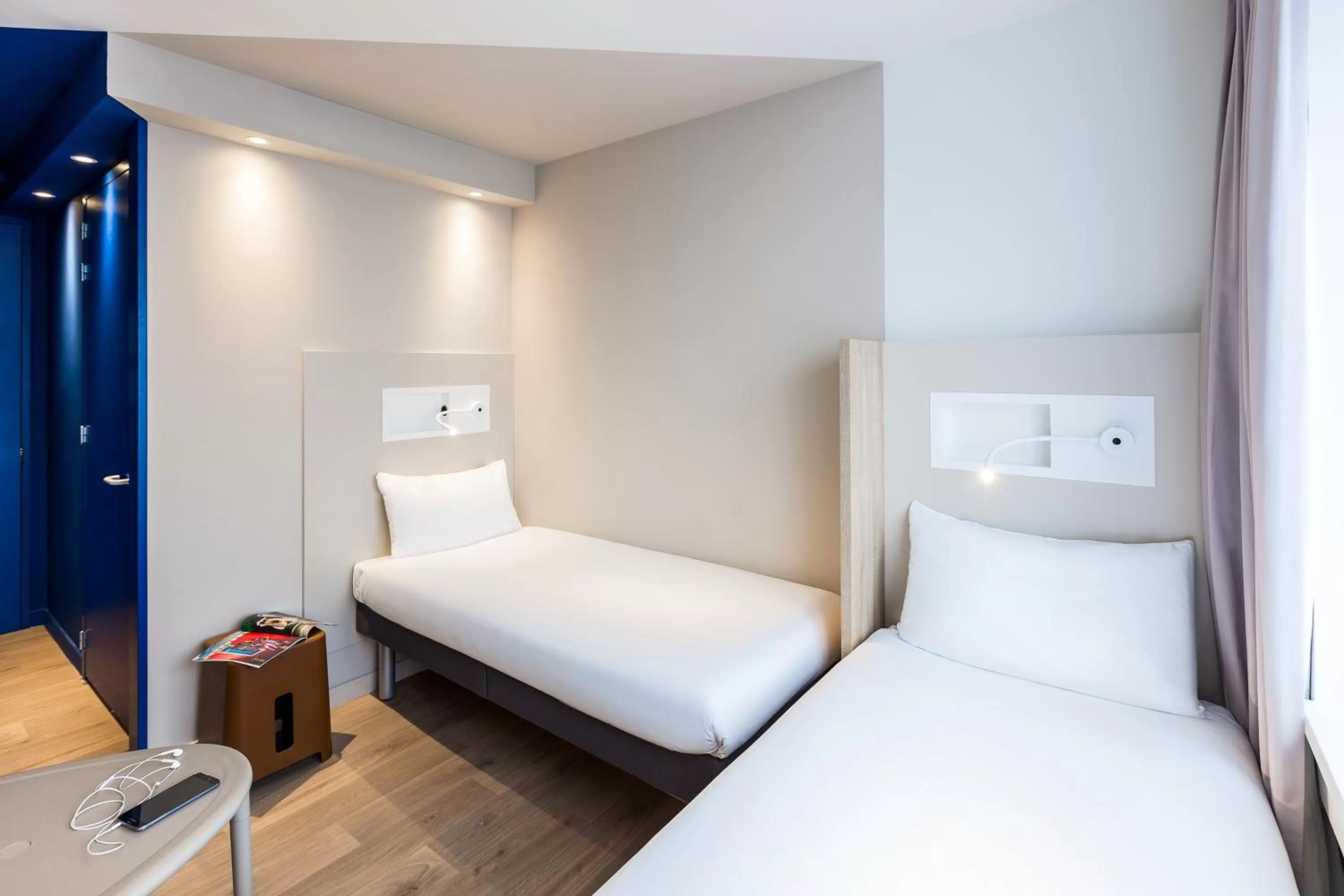 Bedroom, Bed in ibis budget Amsterdam City South