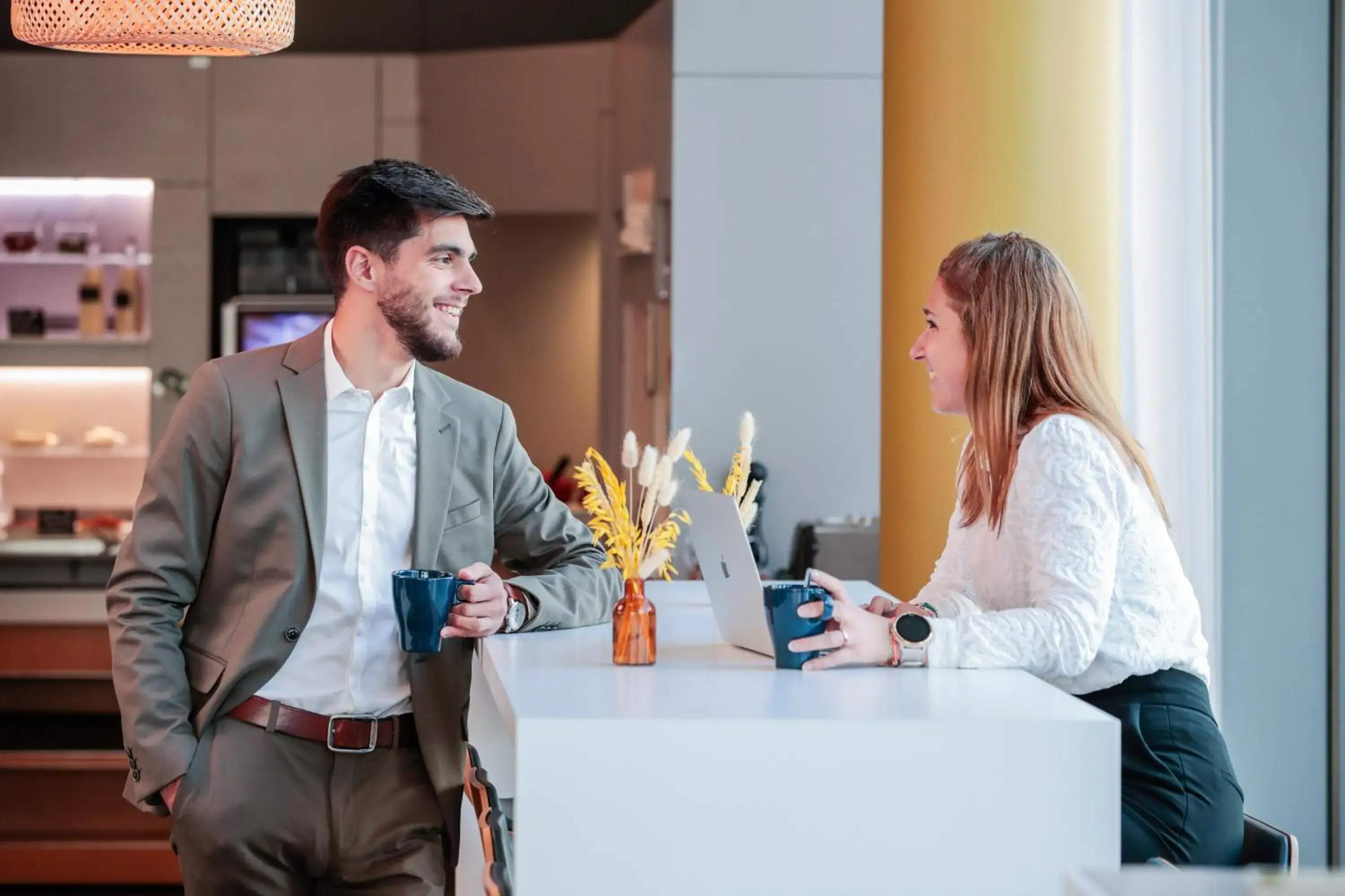 Lobby or reception in Novotel Suites Luxembourg