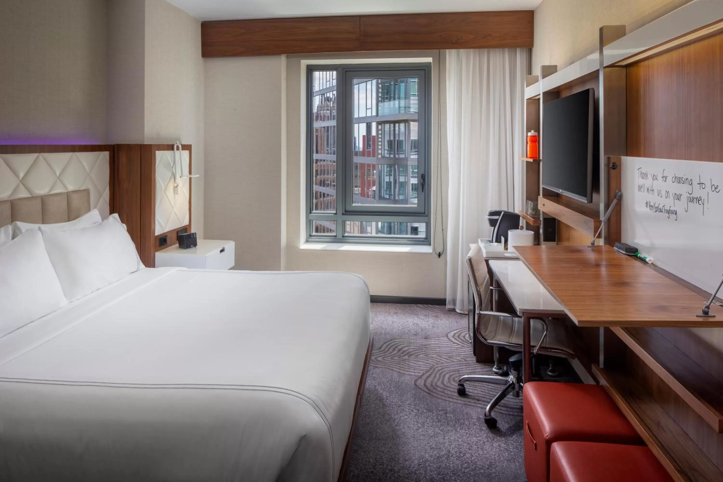 Photo of the whole room, Bed in EVEN Hotel New York - Midtown East by IHG