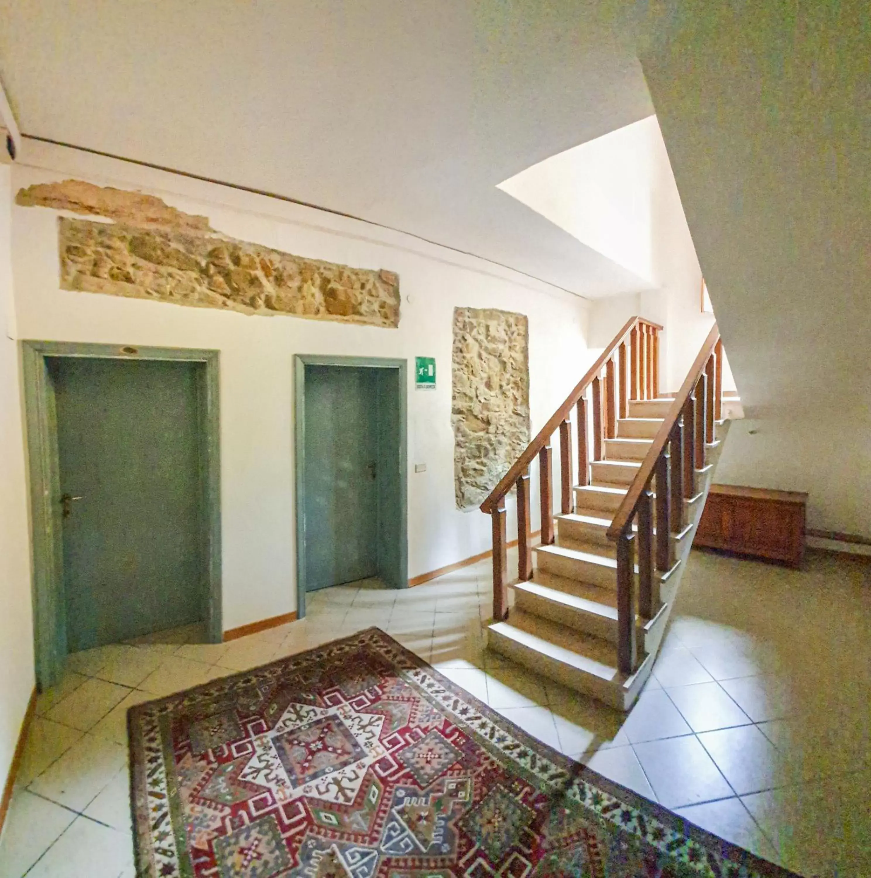 Inner courtyard view in Bellavista Hotel & Osteria