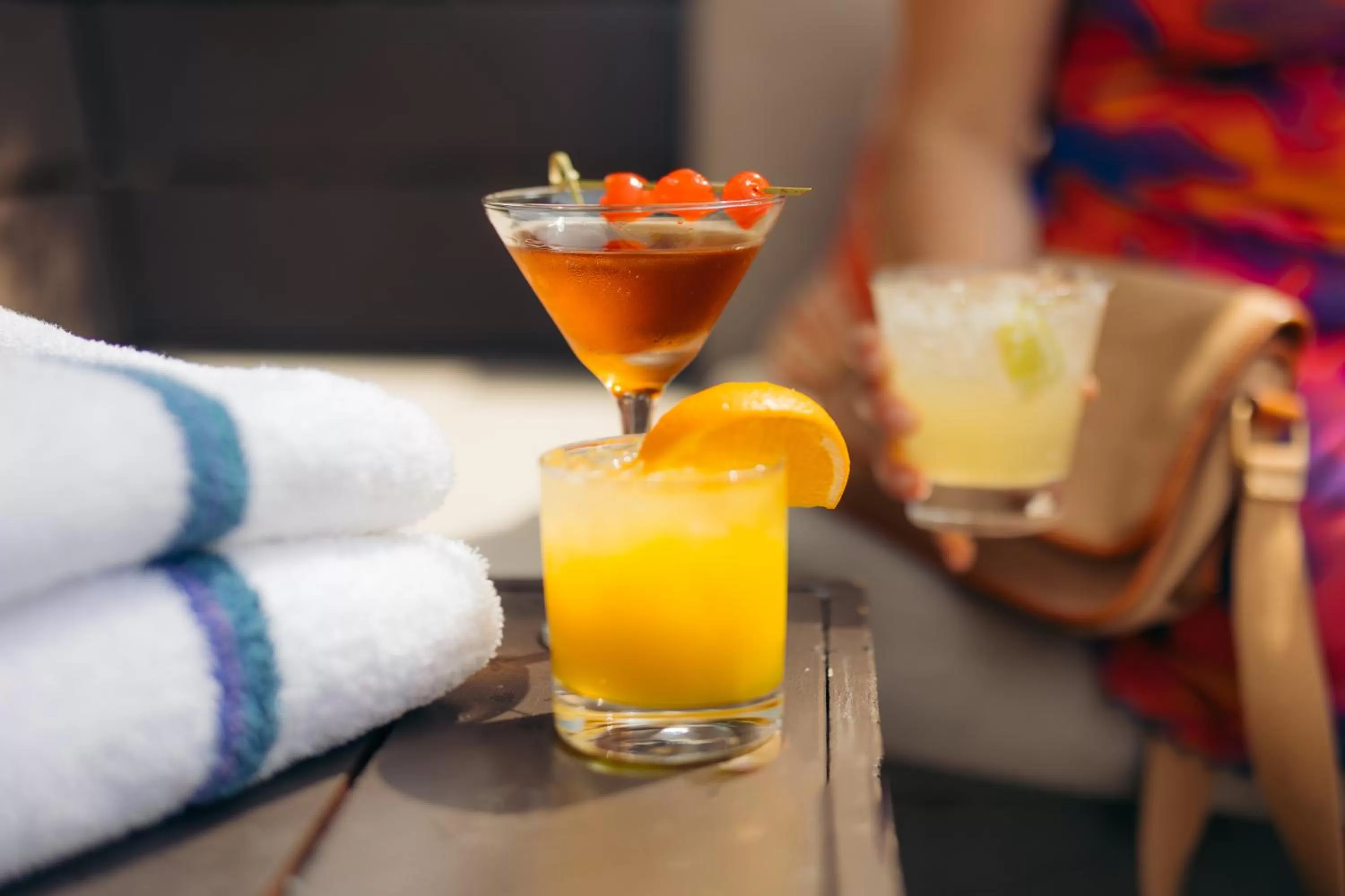 Drinks in The Cove Hotel