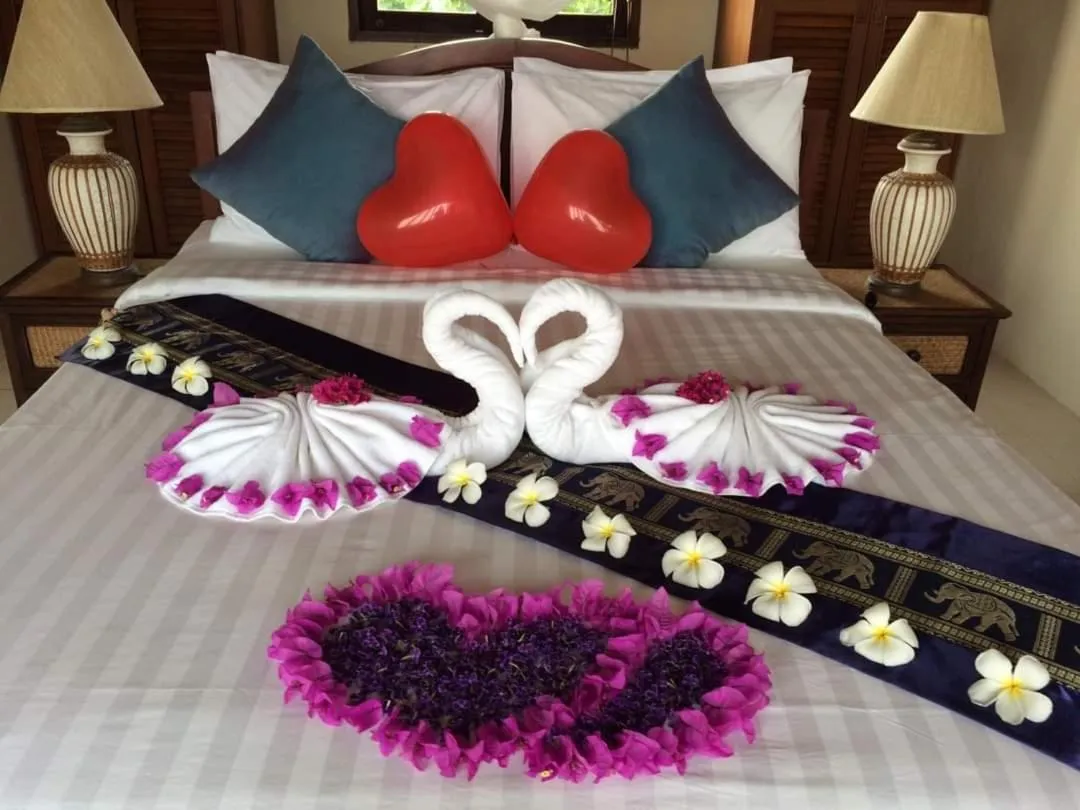 View (from property/room), Bed in Baan KanTiang See Villas - SHA Extra Plus