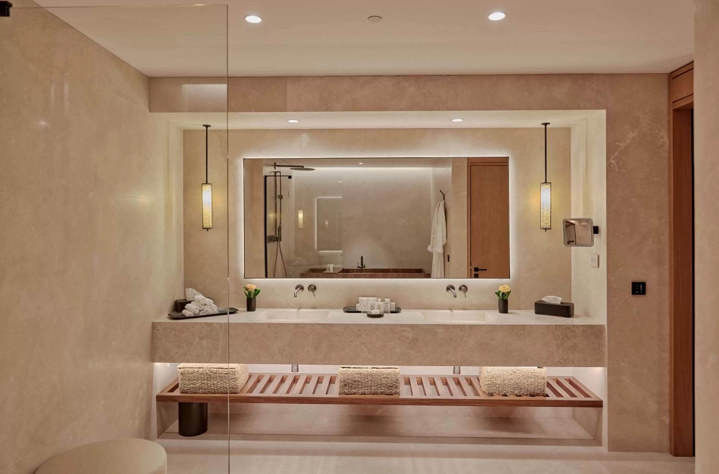 Bathroom in The Ritz-Carlton, Istanbul at the Bosphorus