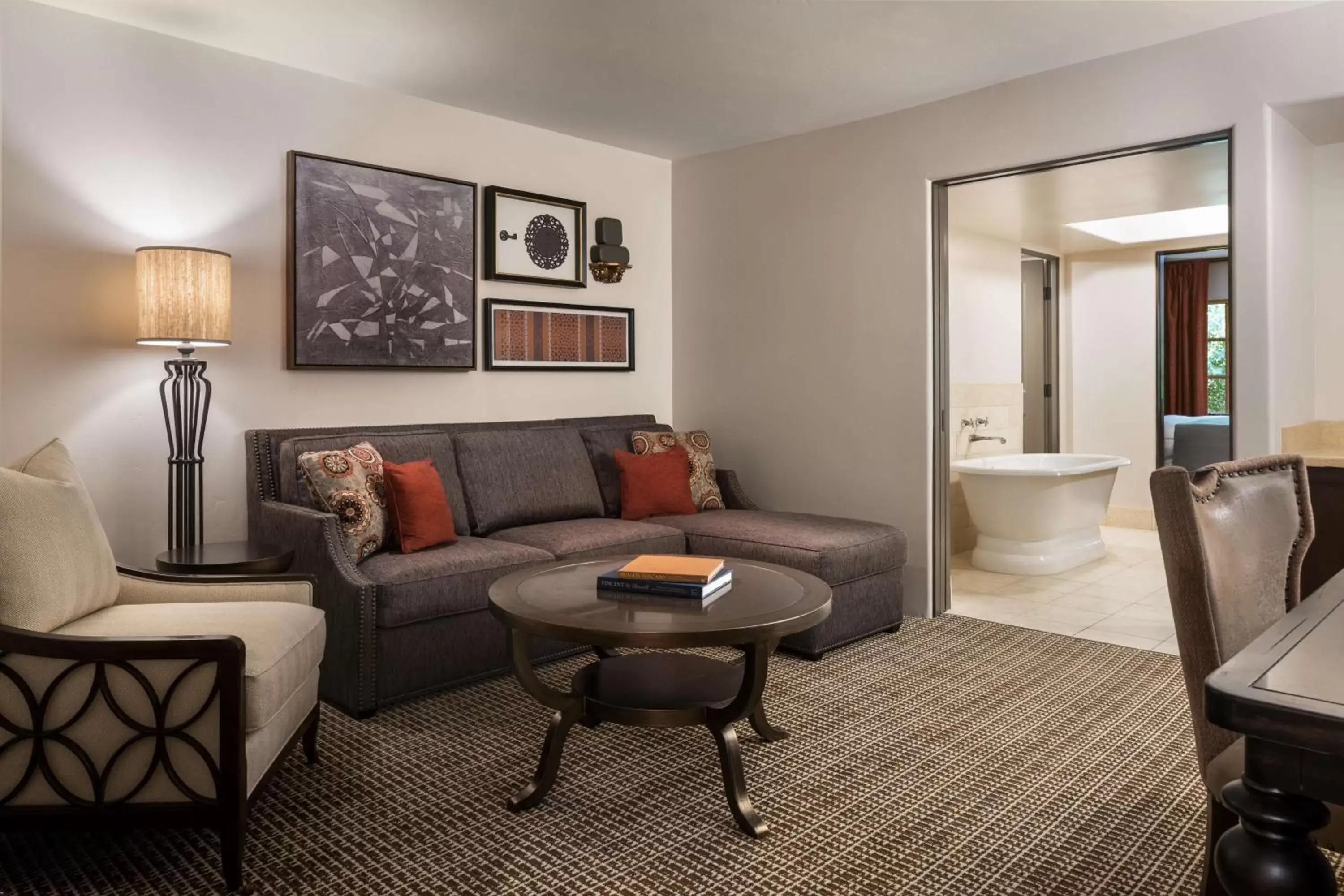 Bedroom, Seating Area in Royal Palms Resort and Spa, part of Hyatt