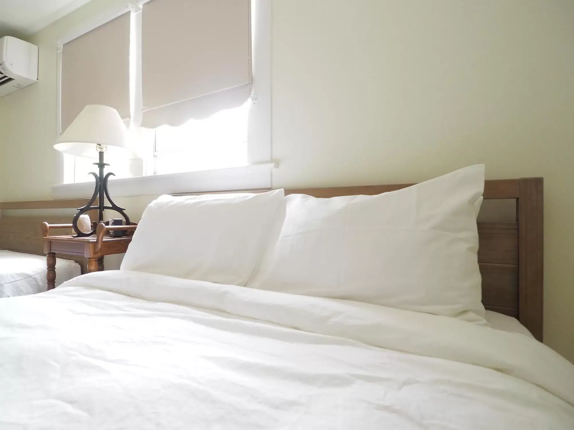 Bed in Mine and Farm, The Inn at Guerneville, CA