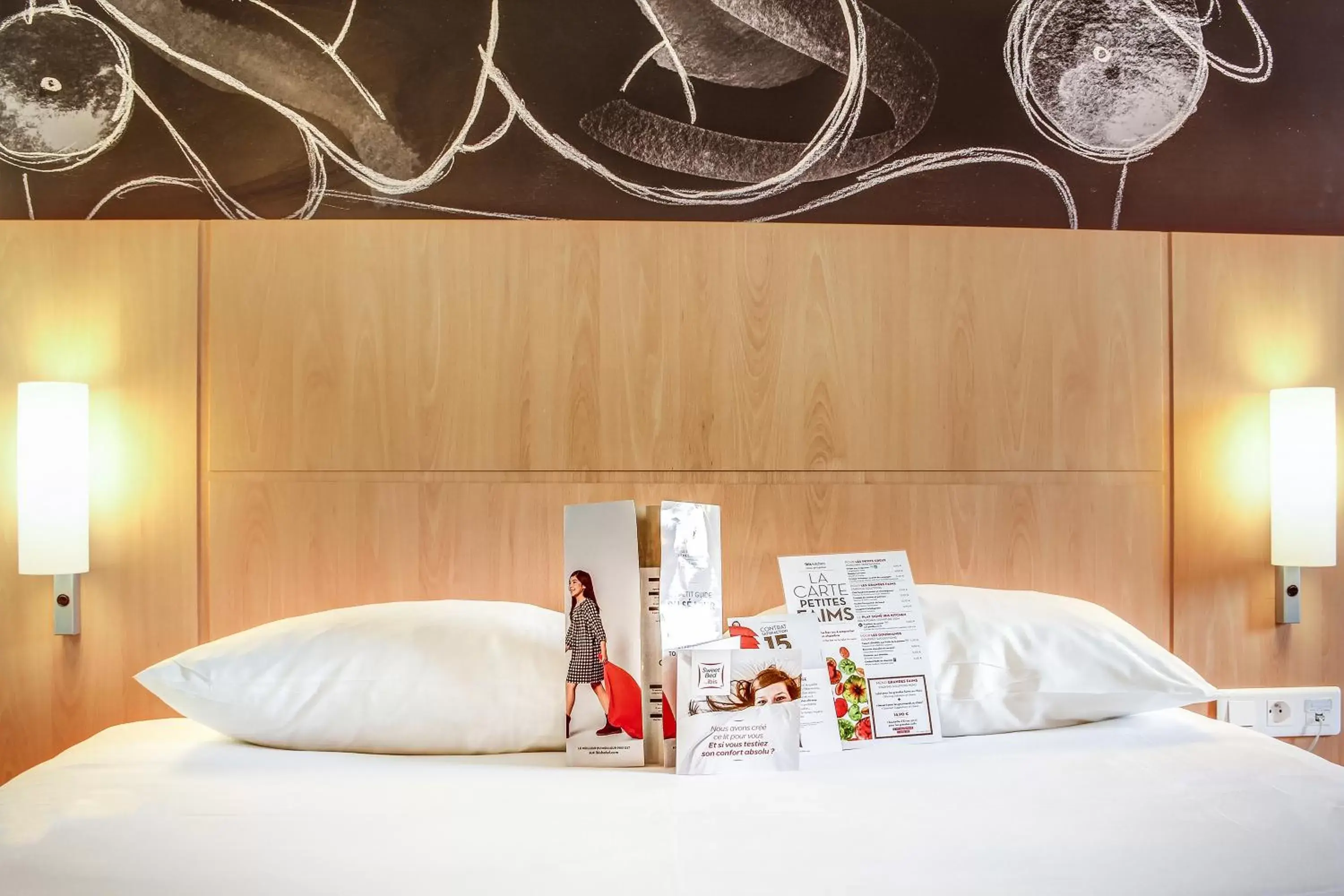 Bed in ibis Soissons Bed in ibis Soissons