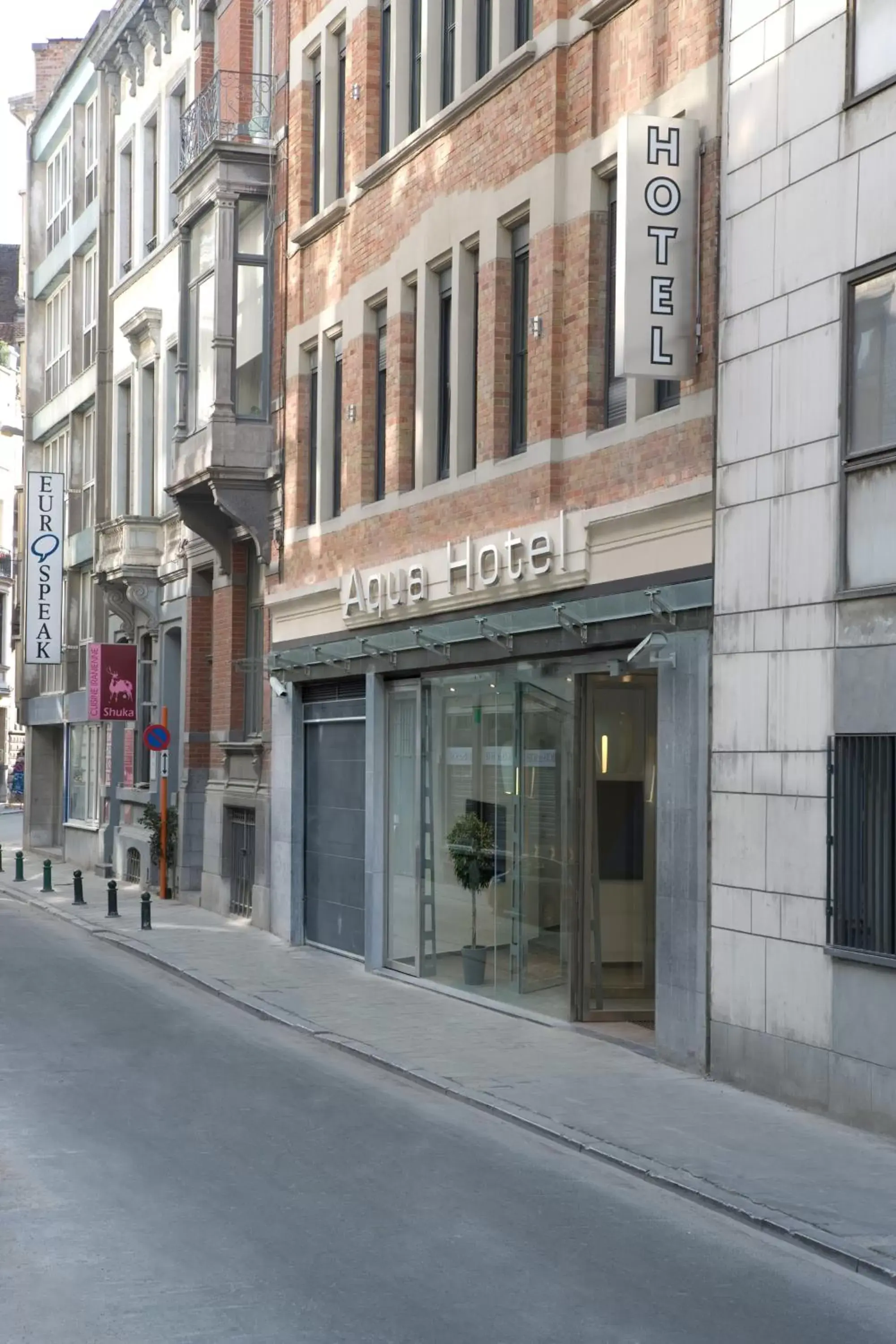 Facade/entrance in Aqua Hotel Brussels