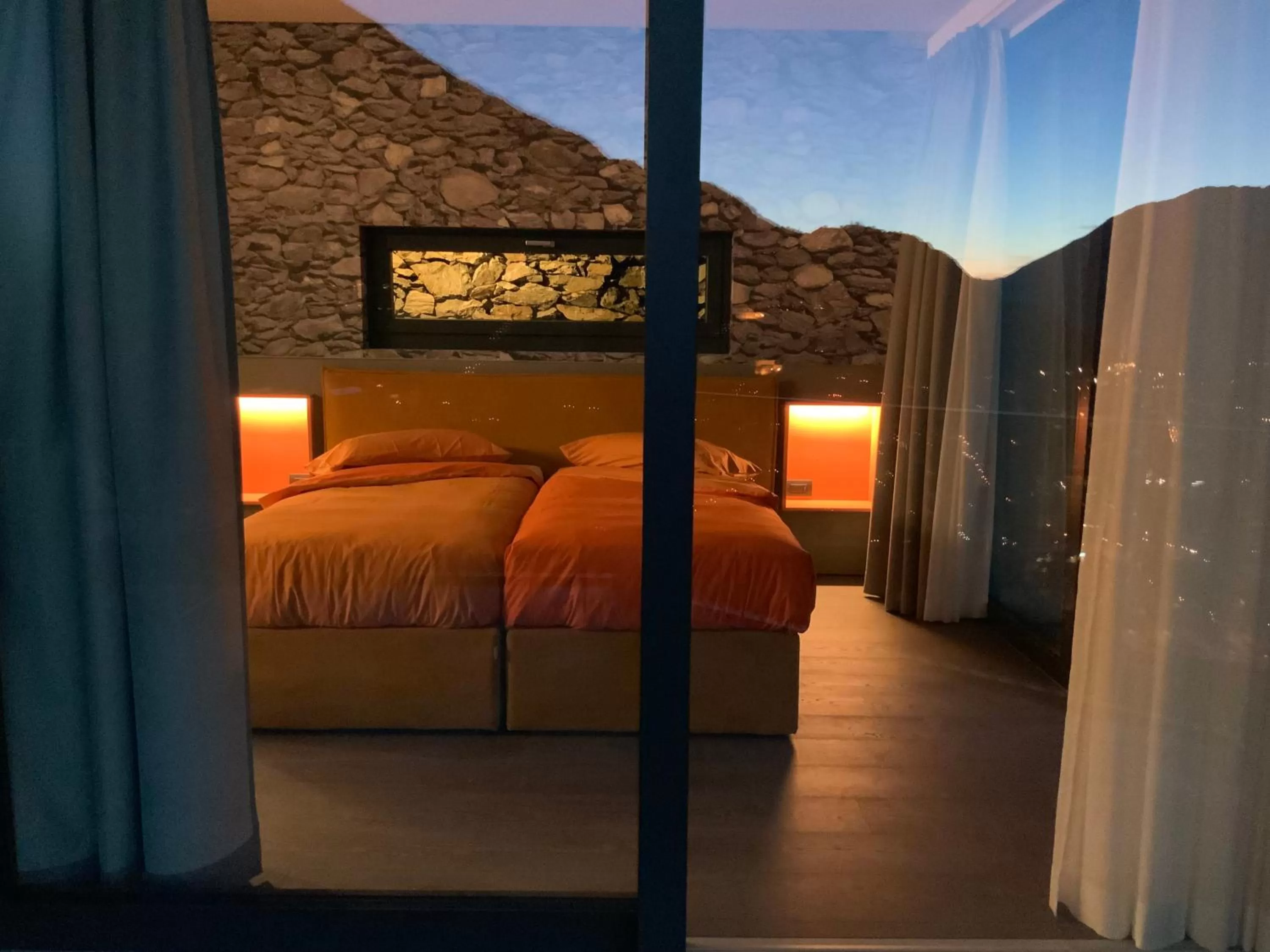 Bed in Cà Rossa #panoramic suite