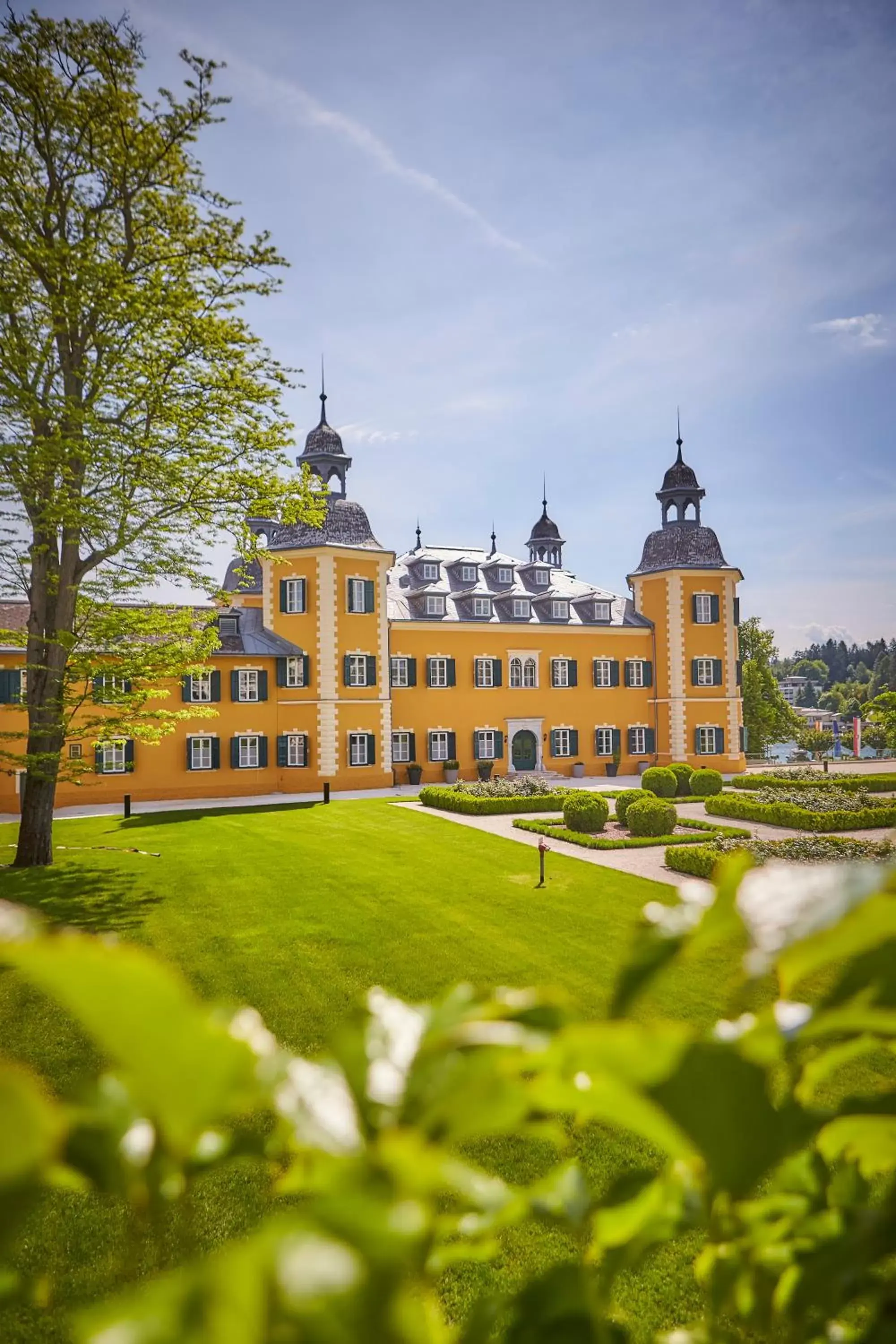Property Building in Falkensteiner Schlosshotel Velden – The Leading Hotels of the World