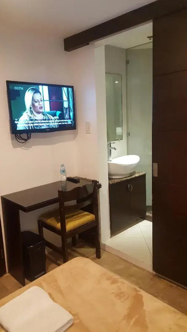 TV/Entertainment Center in Gervasia Hotel Makati