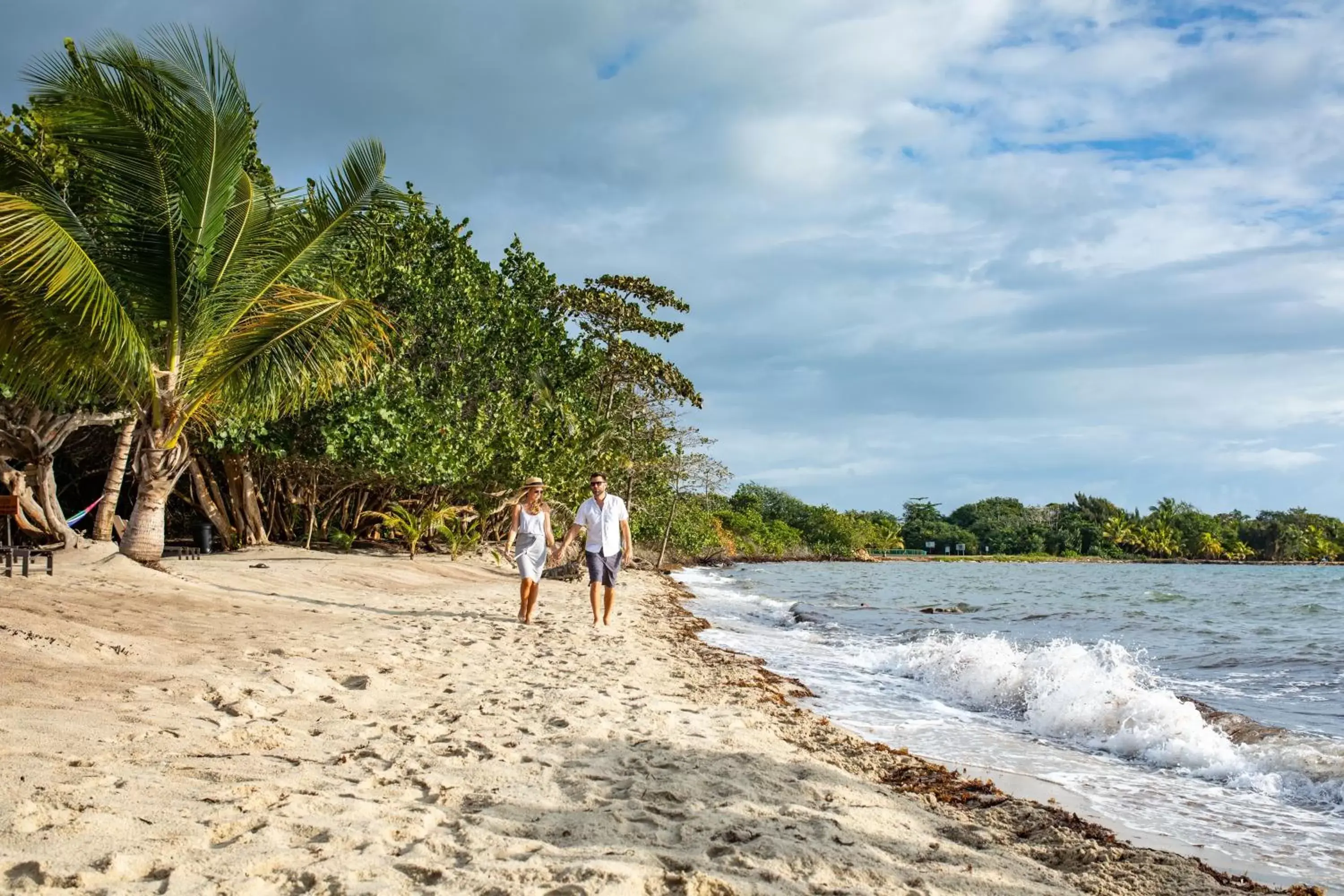 People in Mariposa Belize Beach Resort