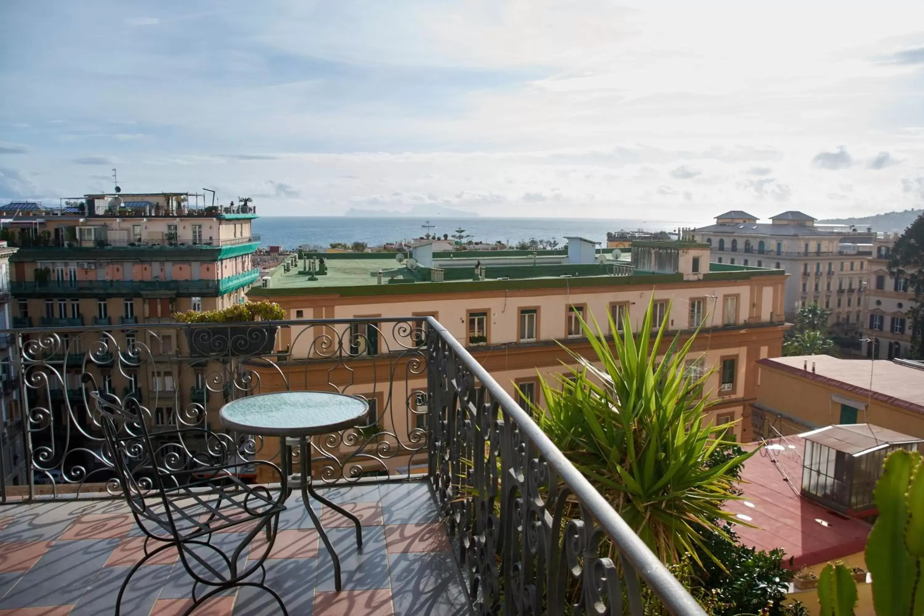 View (from property/room), Balcony/Terrace in Villa Margherita