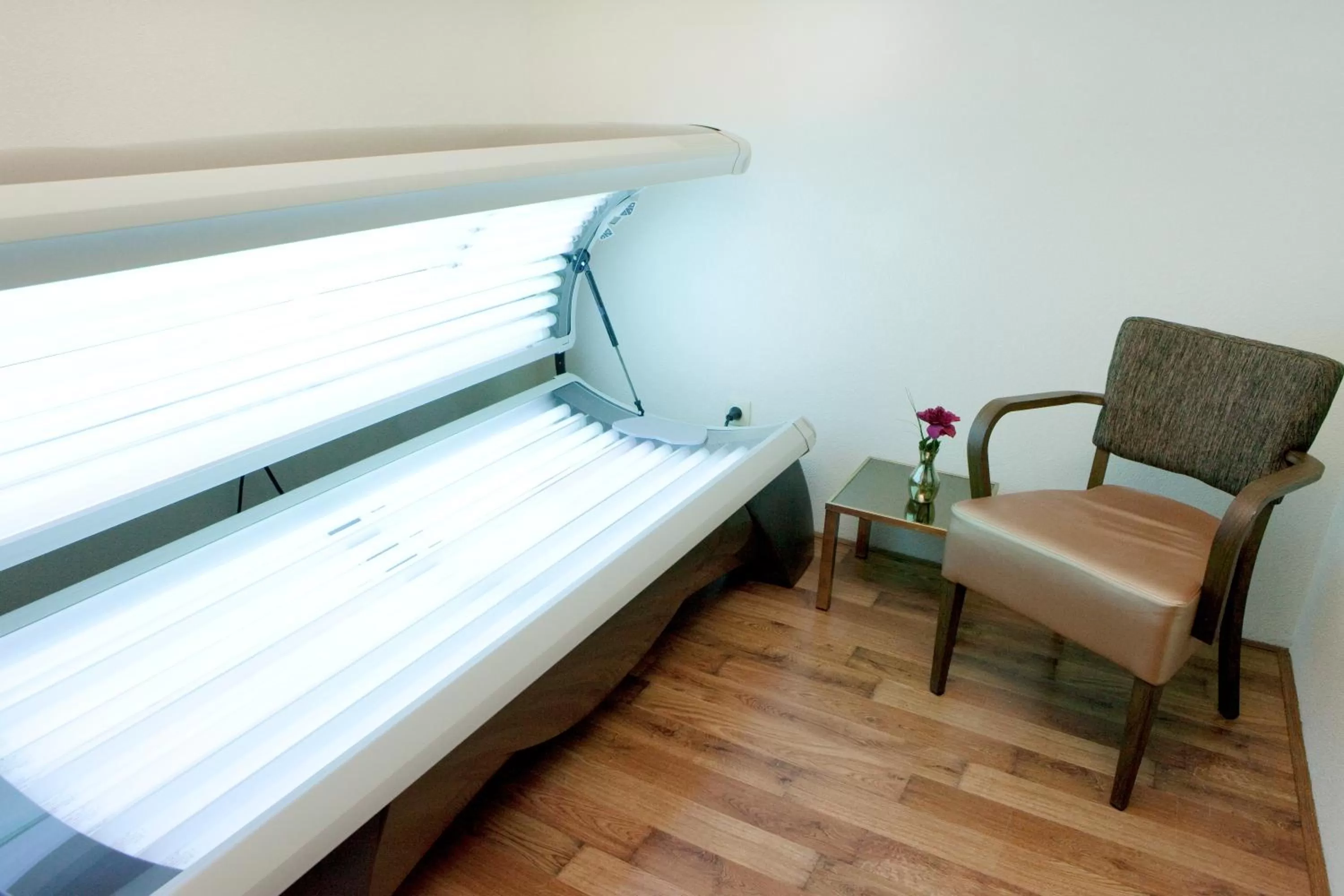 Solarium, Bed in Hotel Het Landhuis